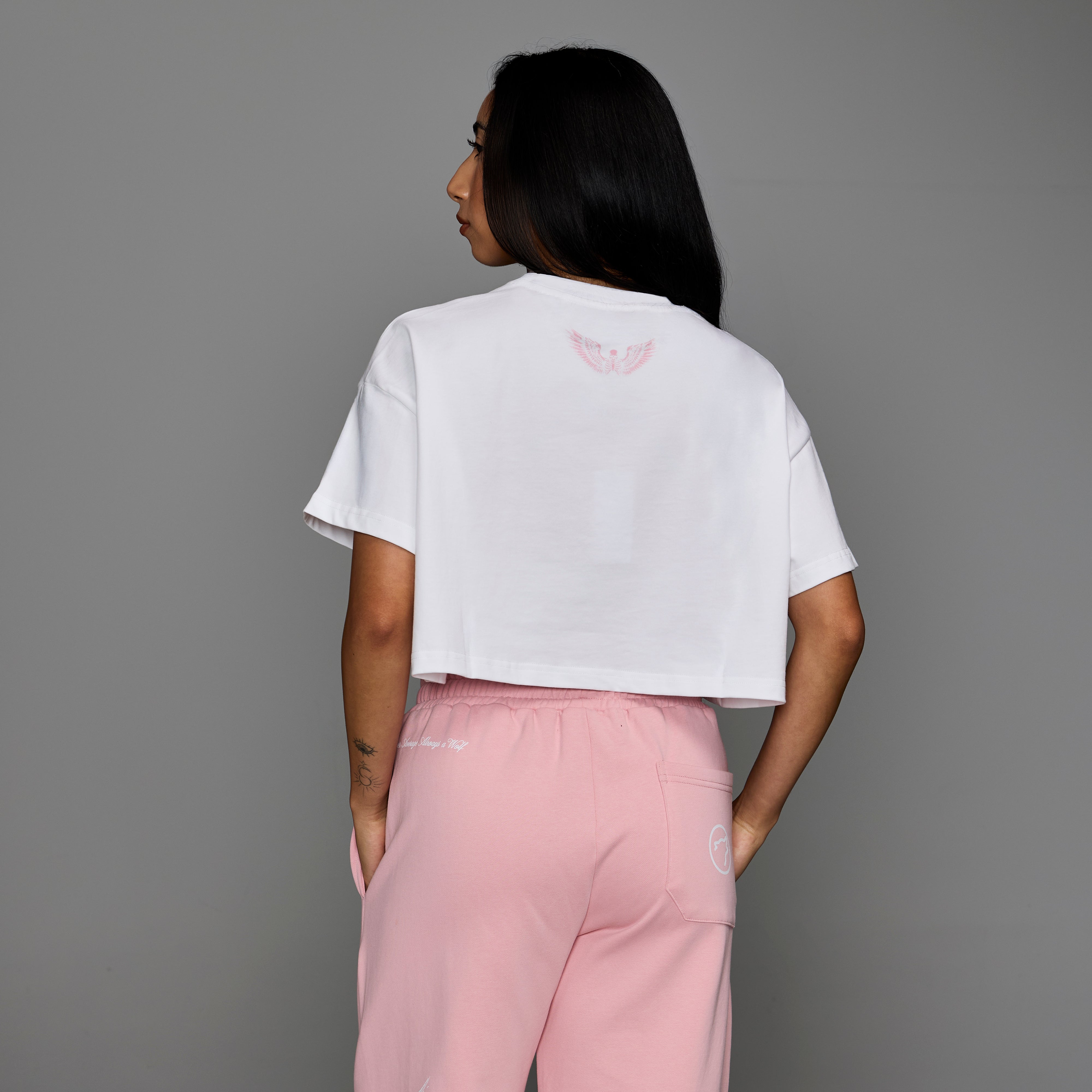 Deathwing Pink Cropped Tee