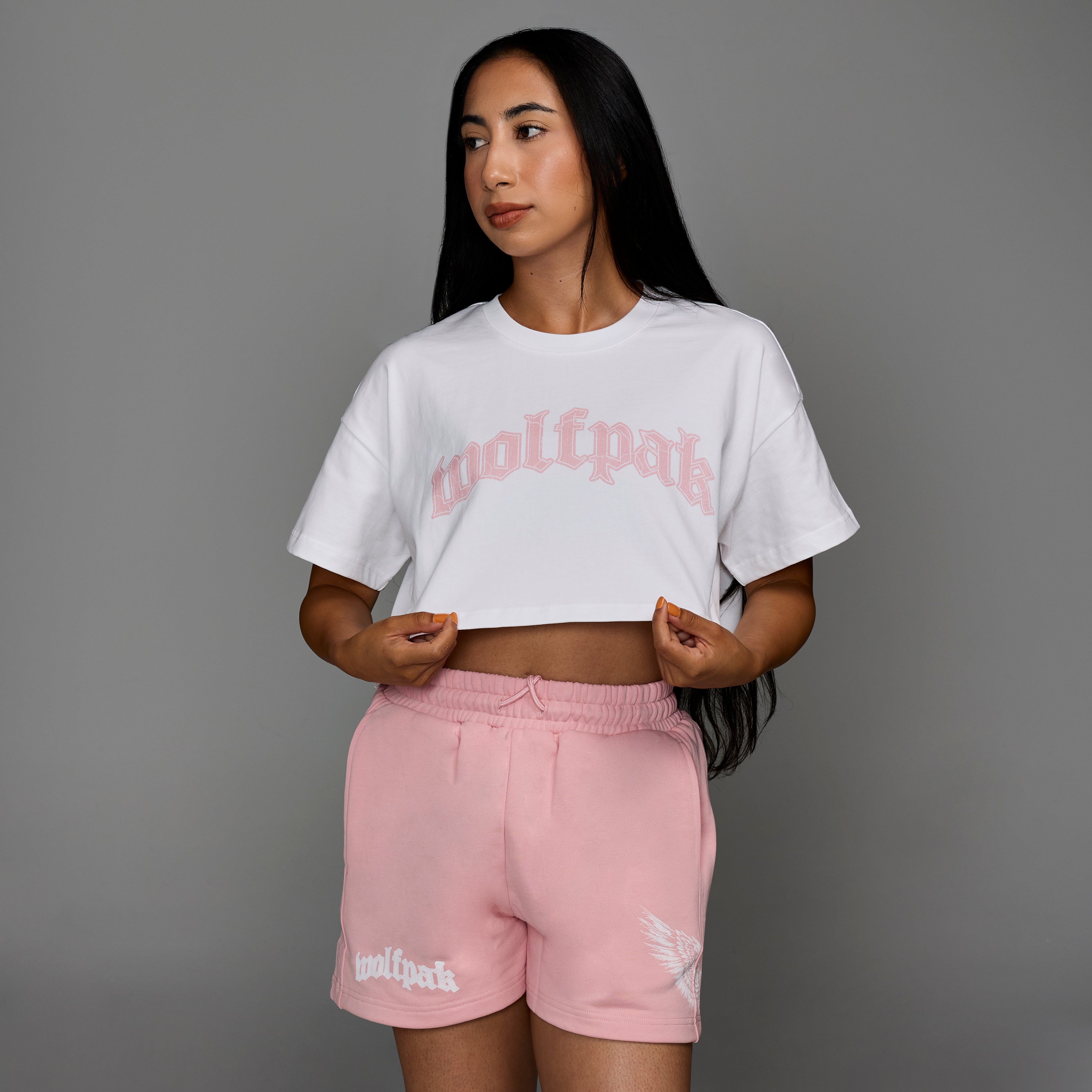 Deathwing Pink Cropped Tee