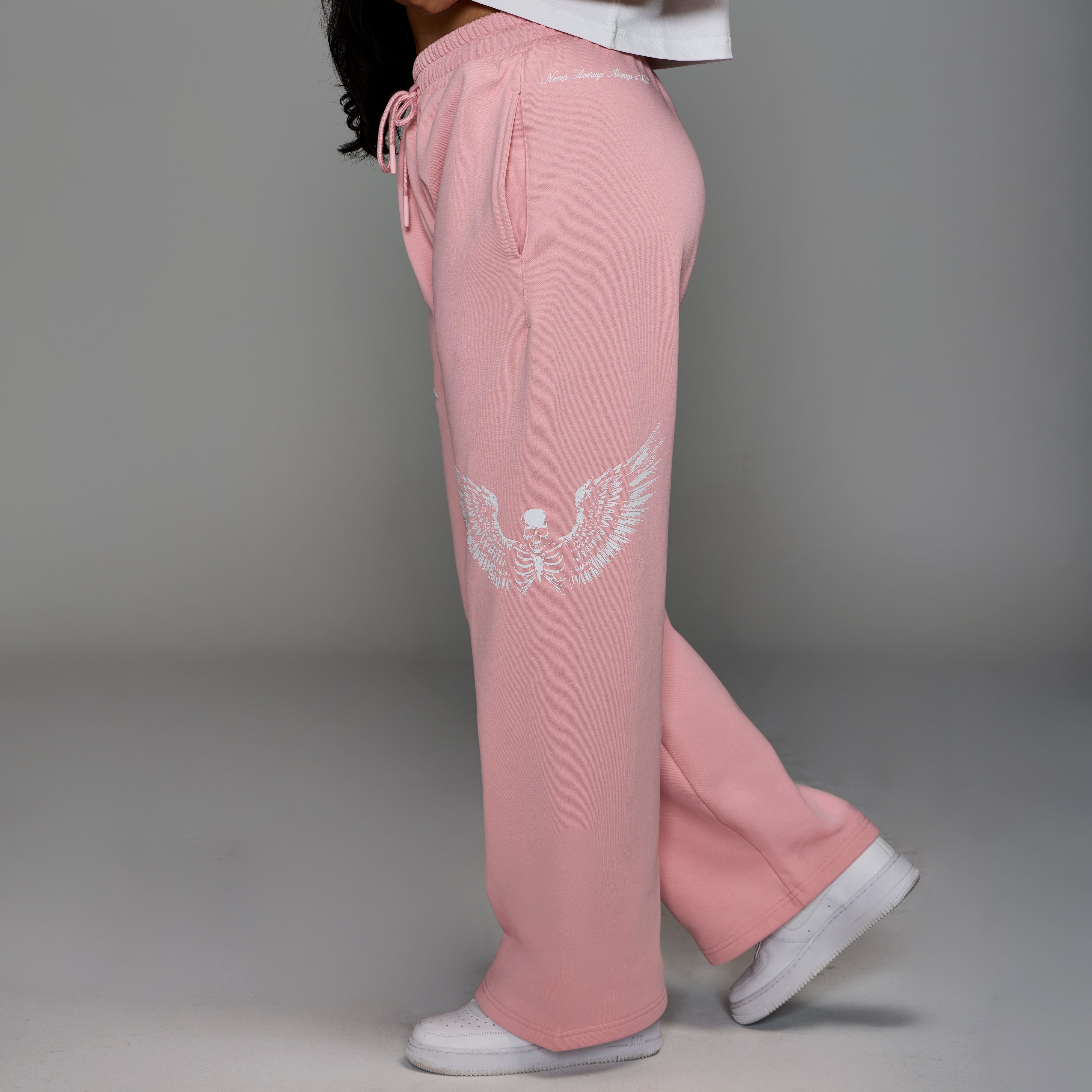 Deathwing Pink Wide Leg Sweat Pants