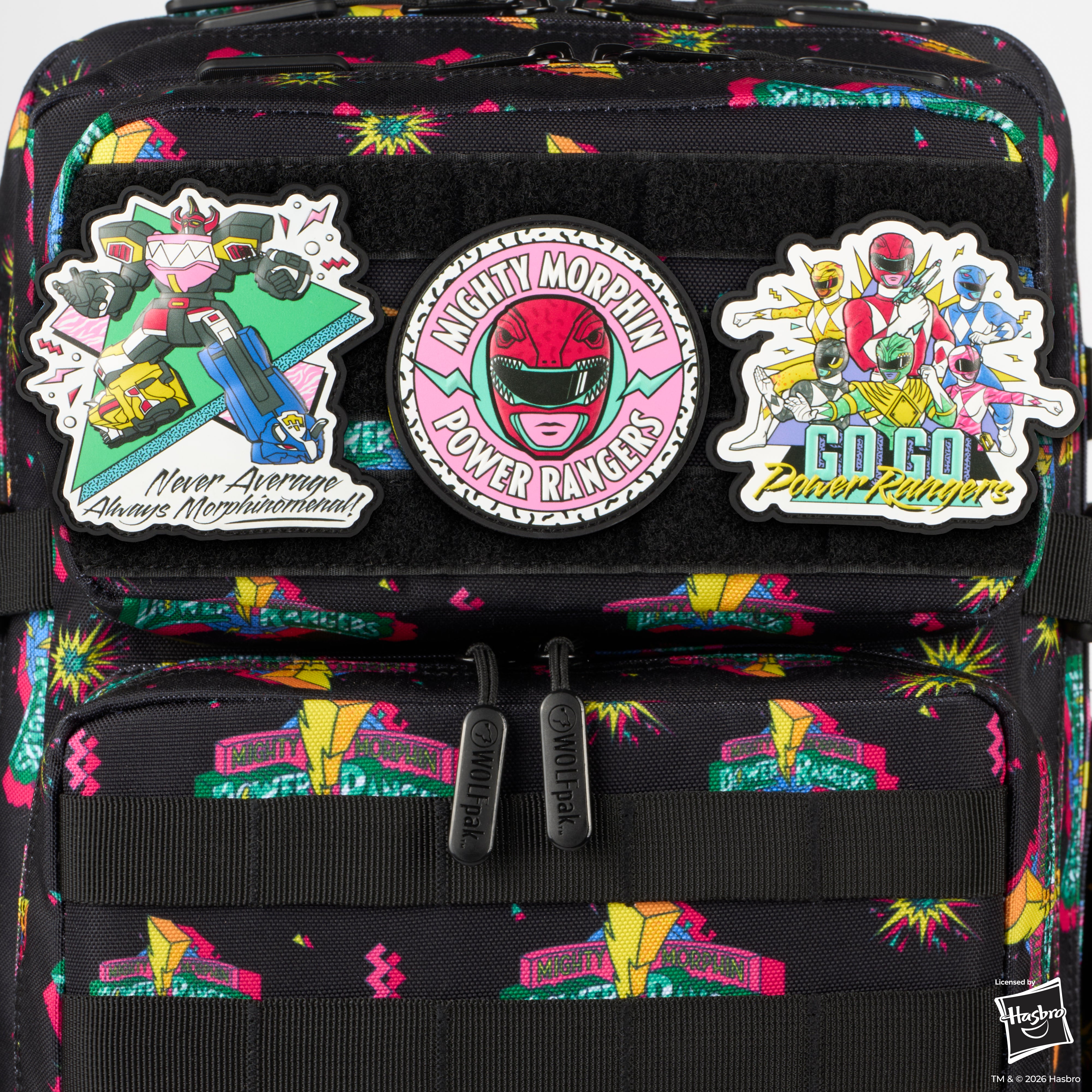 Power Rangers Red Ranger Patch Bundle