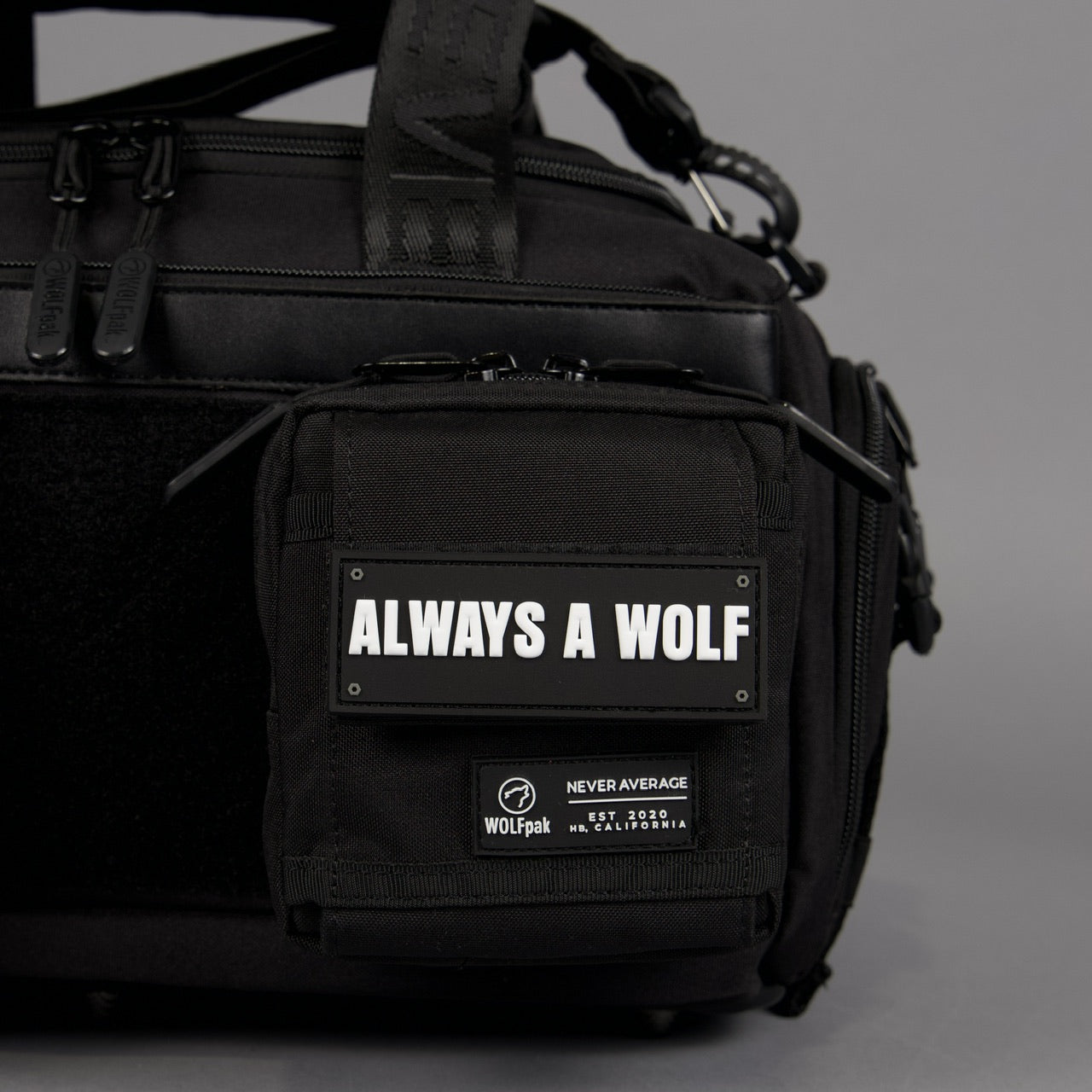 Mini sac de sport Alpha Black 20L pour la gestion des repas