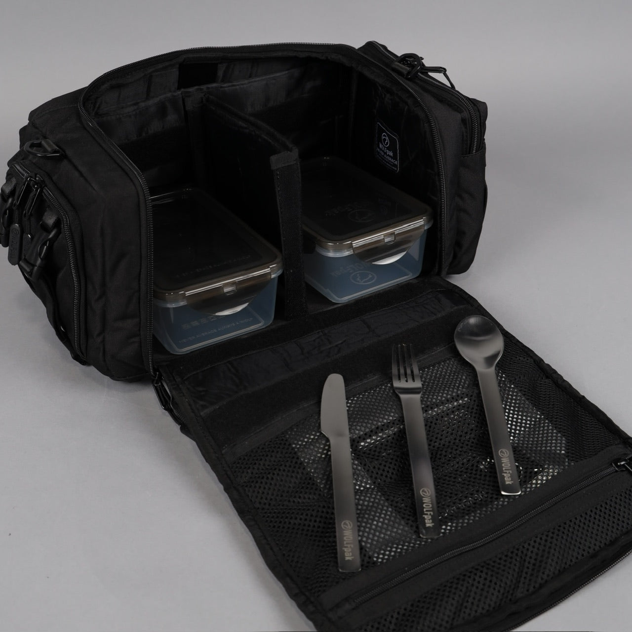 Mini sac de sport Alpha Black 20L pour la gestion des repas