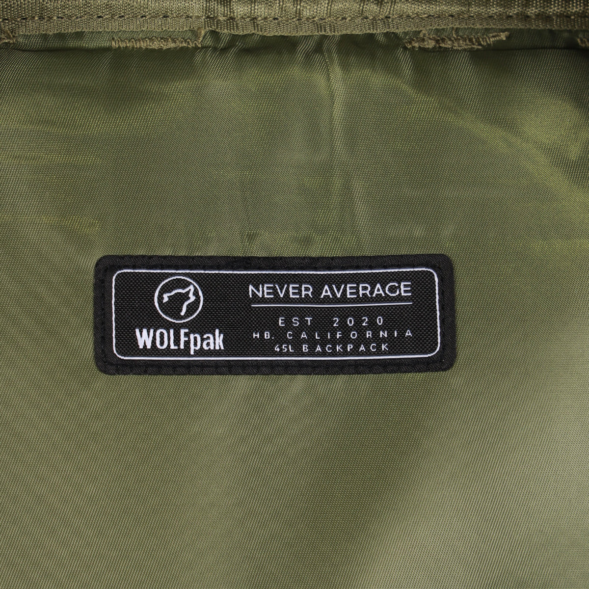 Sac à dos 45L OD Vert
