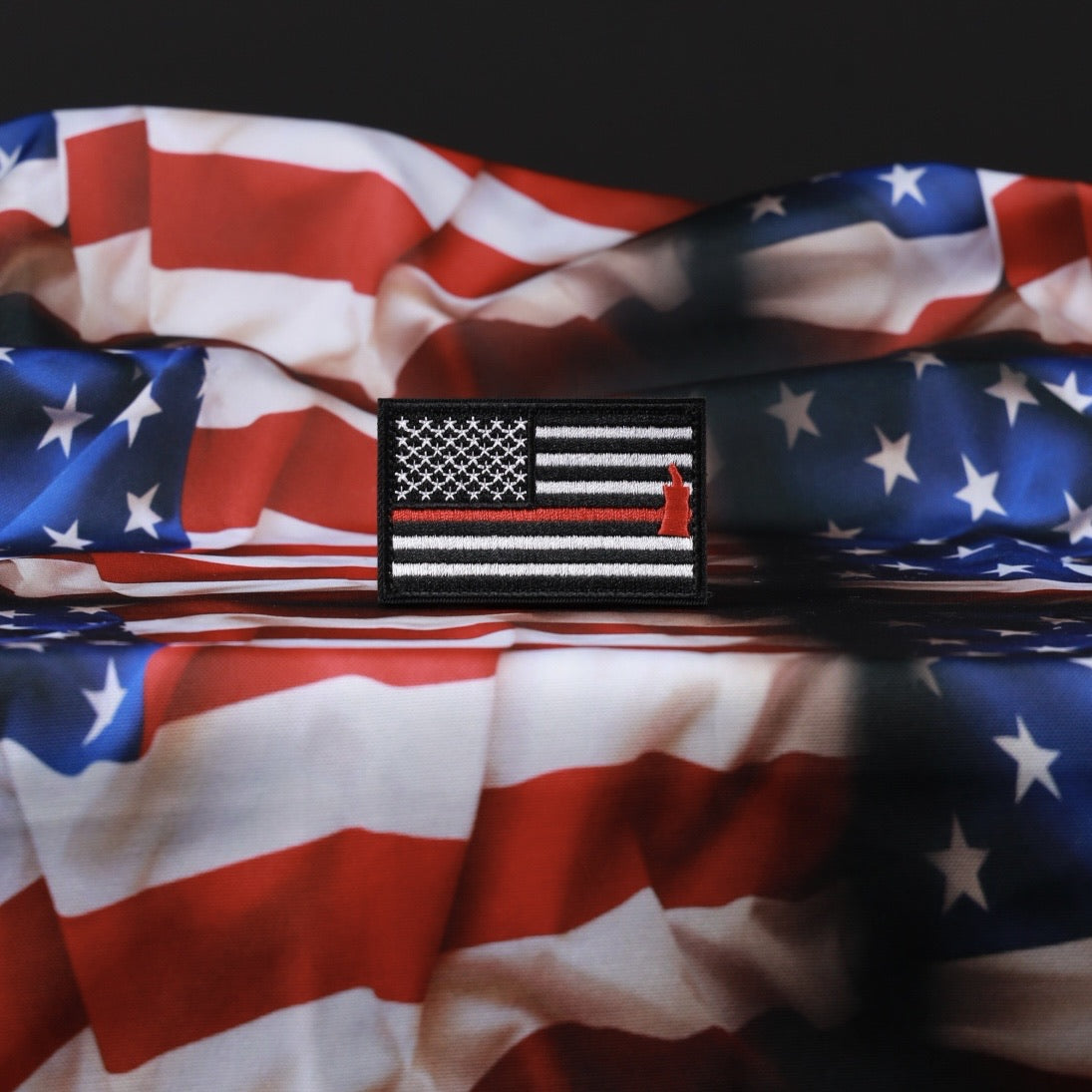 消防局アメリカ国旗