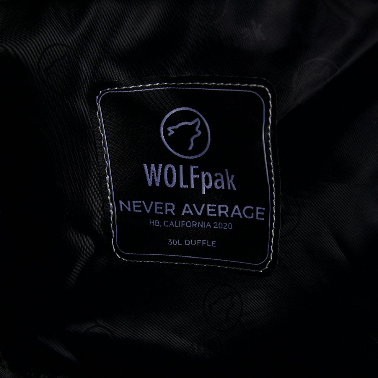 30L Perfect Duffle Bag Black Phantom