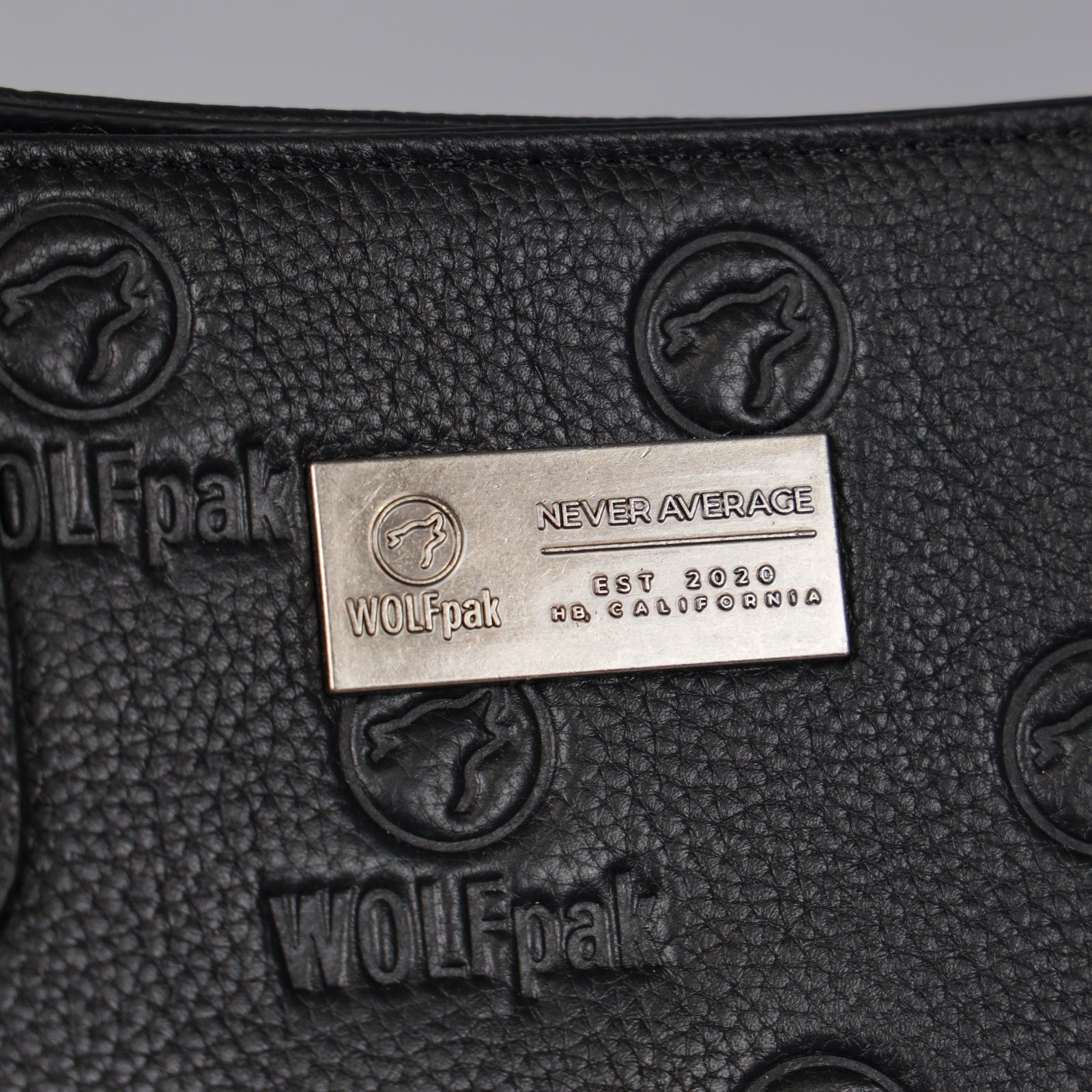 Tote Bag Black Luxury Leather