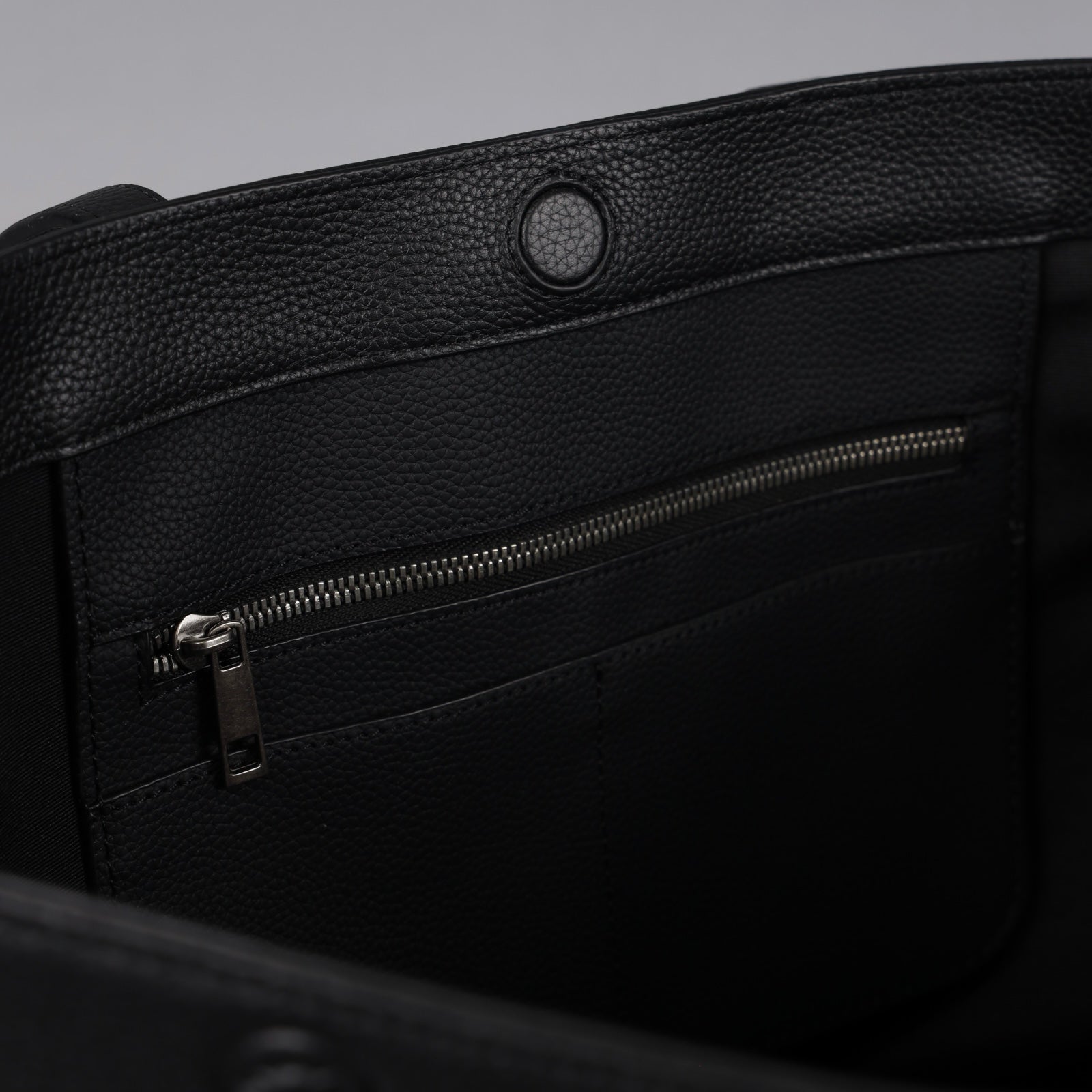 Tote Bag Black Luxury Leather