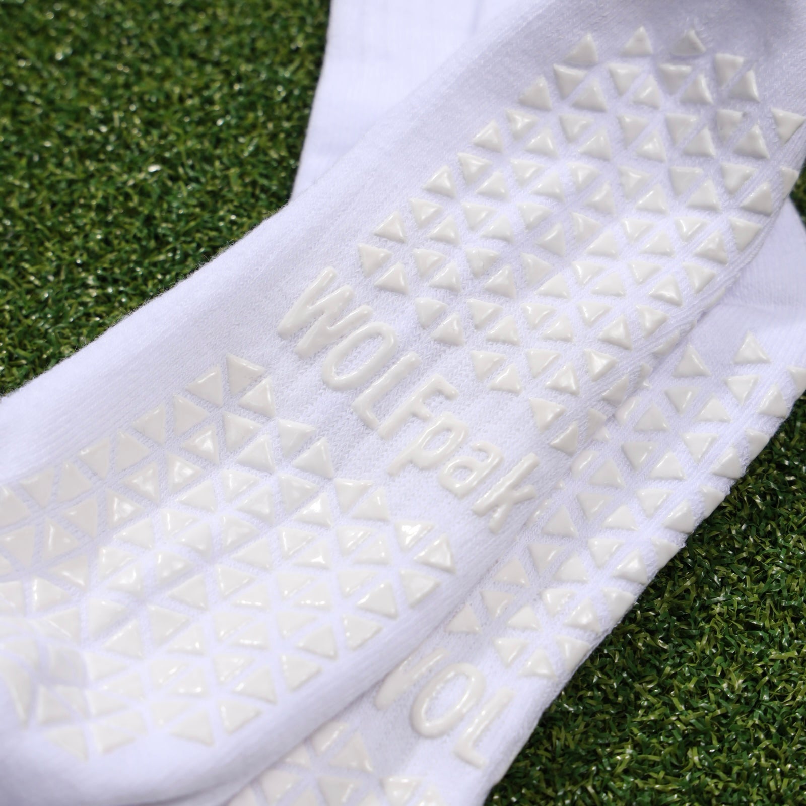 Arctic White Grip Socks