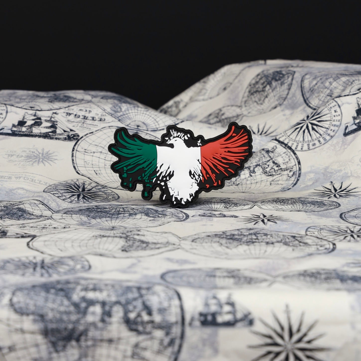 Mexiko-Grunge-Flagge