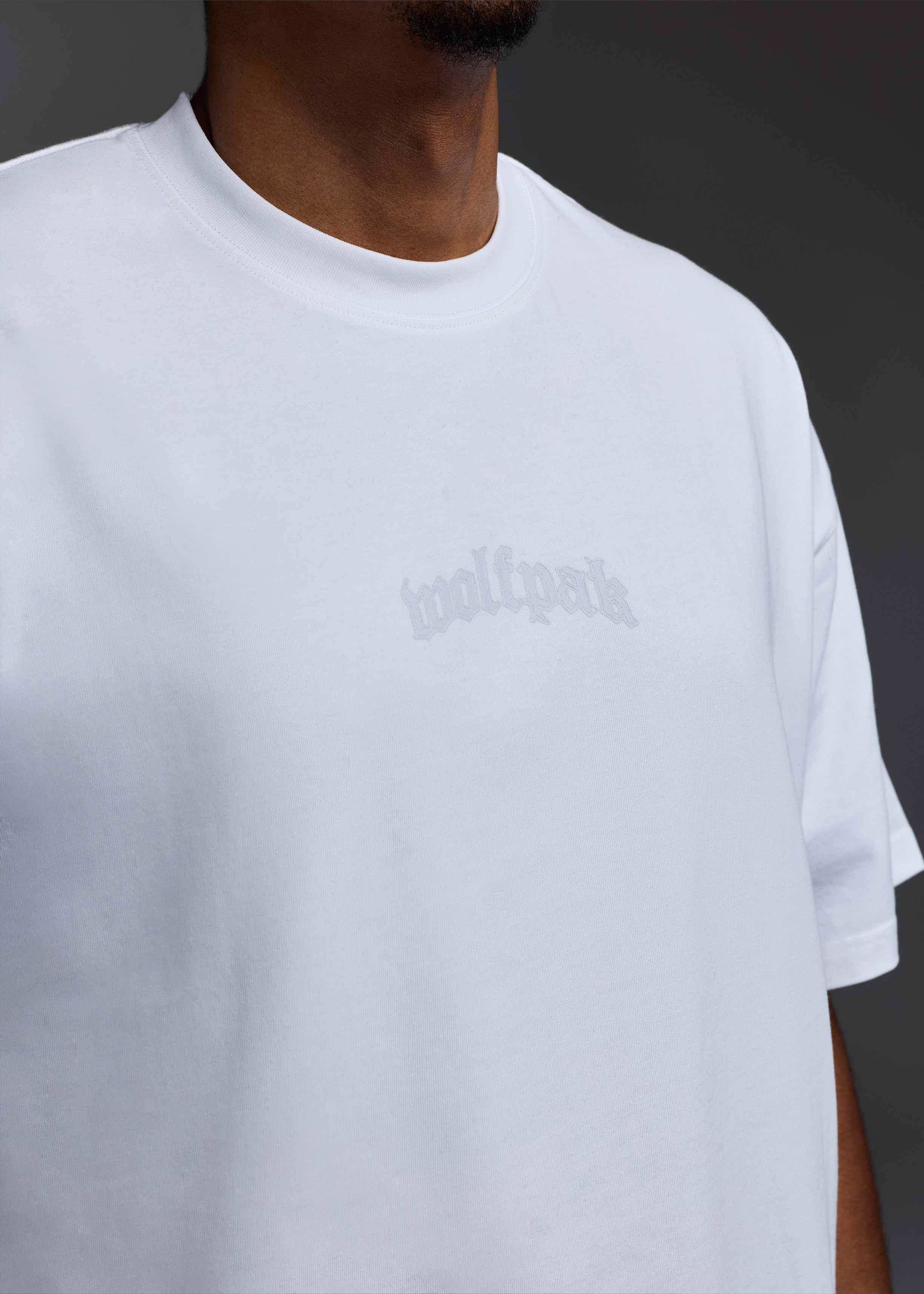 Deathwing White Graphic Tee