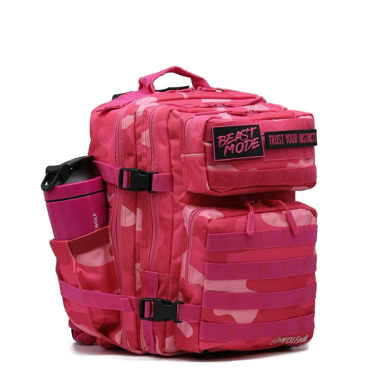 Pink Army Backpack