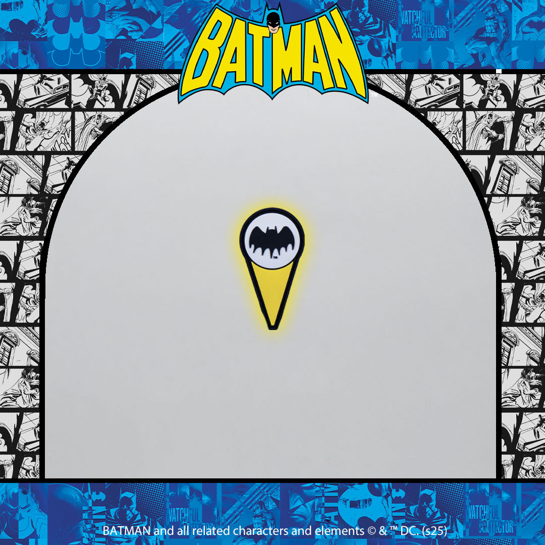 Retro Batman Bat Light Patch