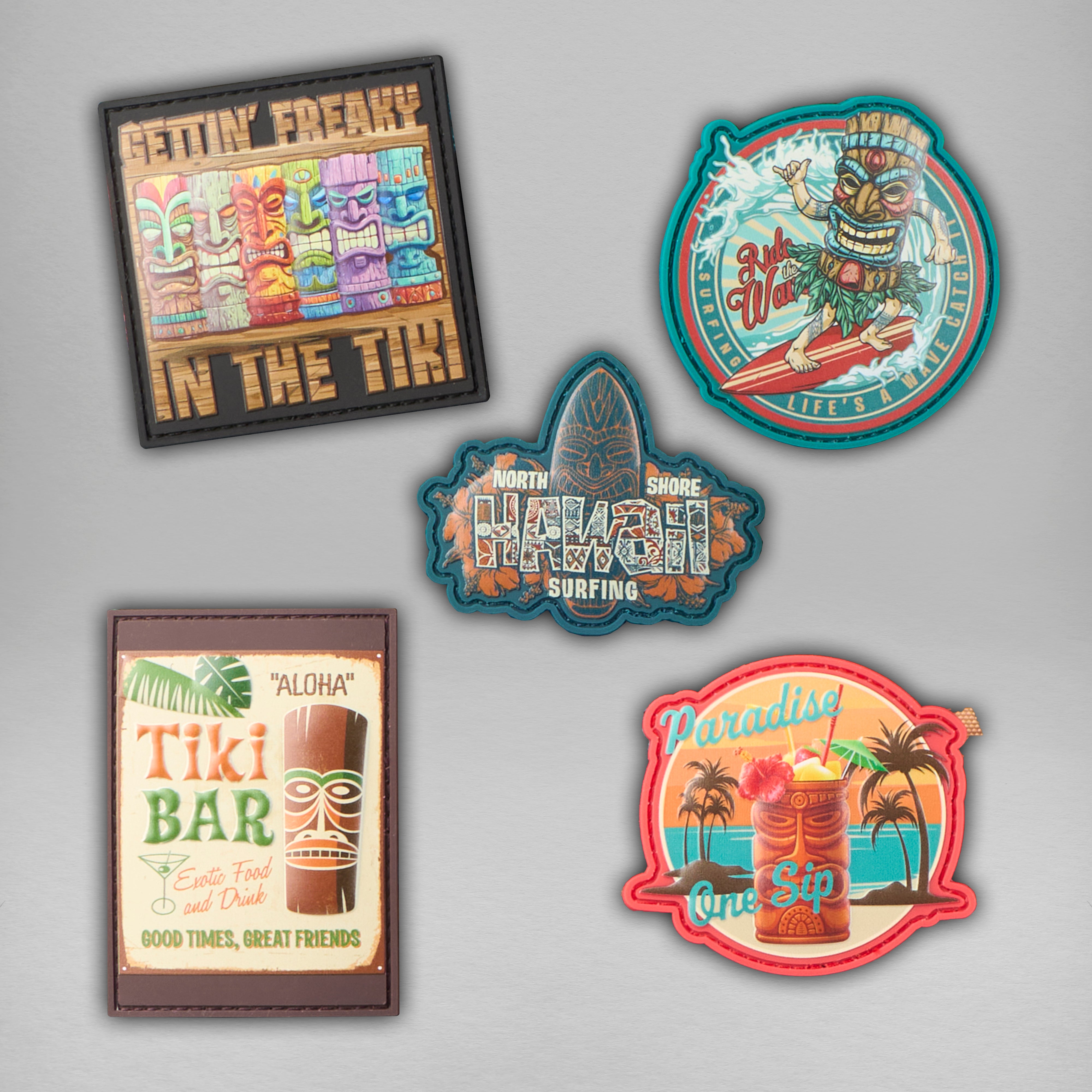 Tiki Kahuna Patch Bundle