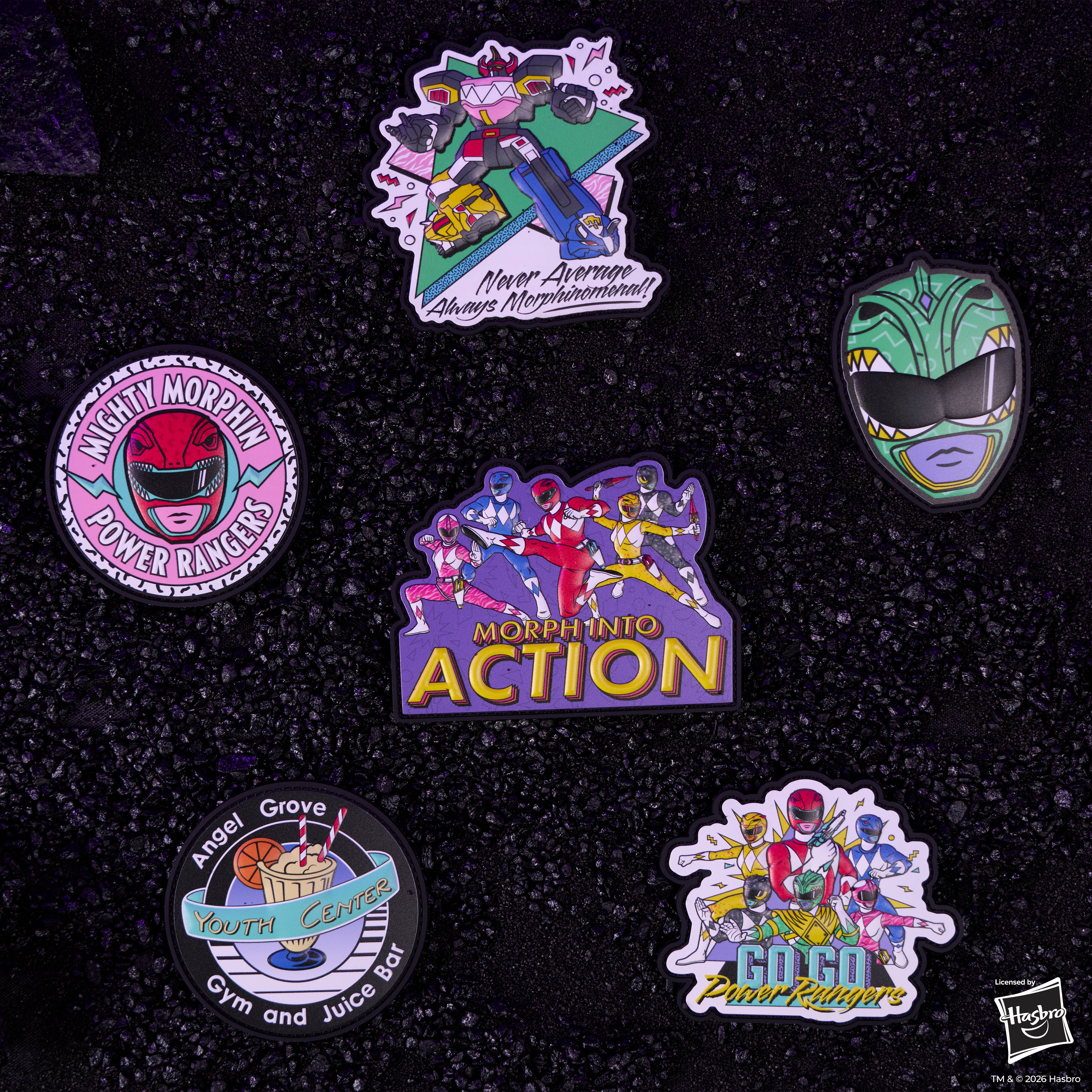 Mighty Morphin Power Rangers Master Patch Bundle