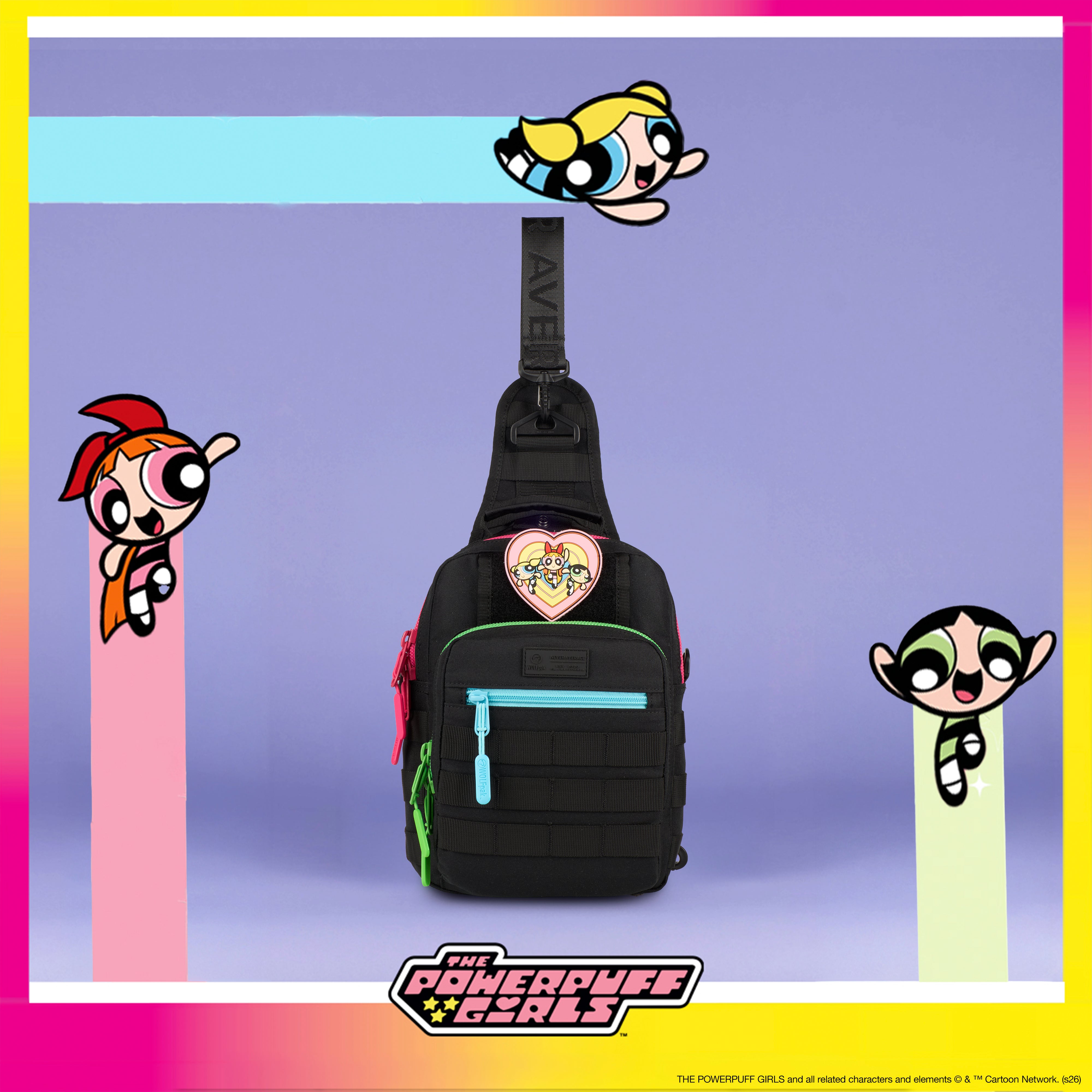 9L Tactical Sling Bag Powerpuff Girls