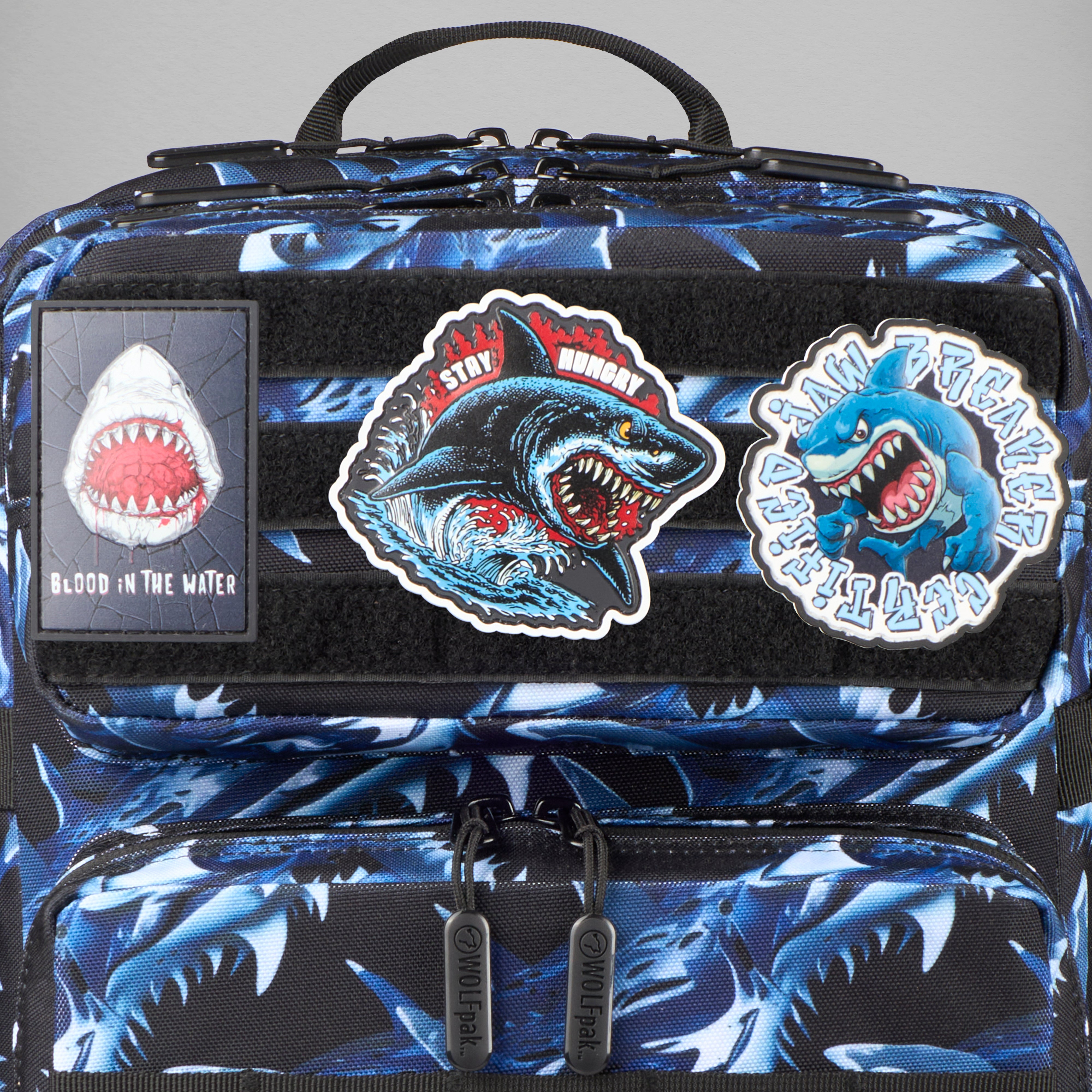 Shark Bite Whitetip Patch Bundle