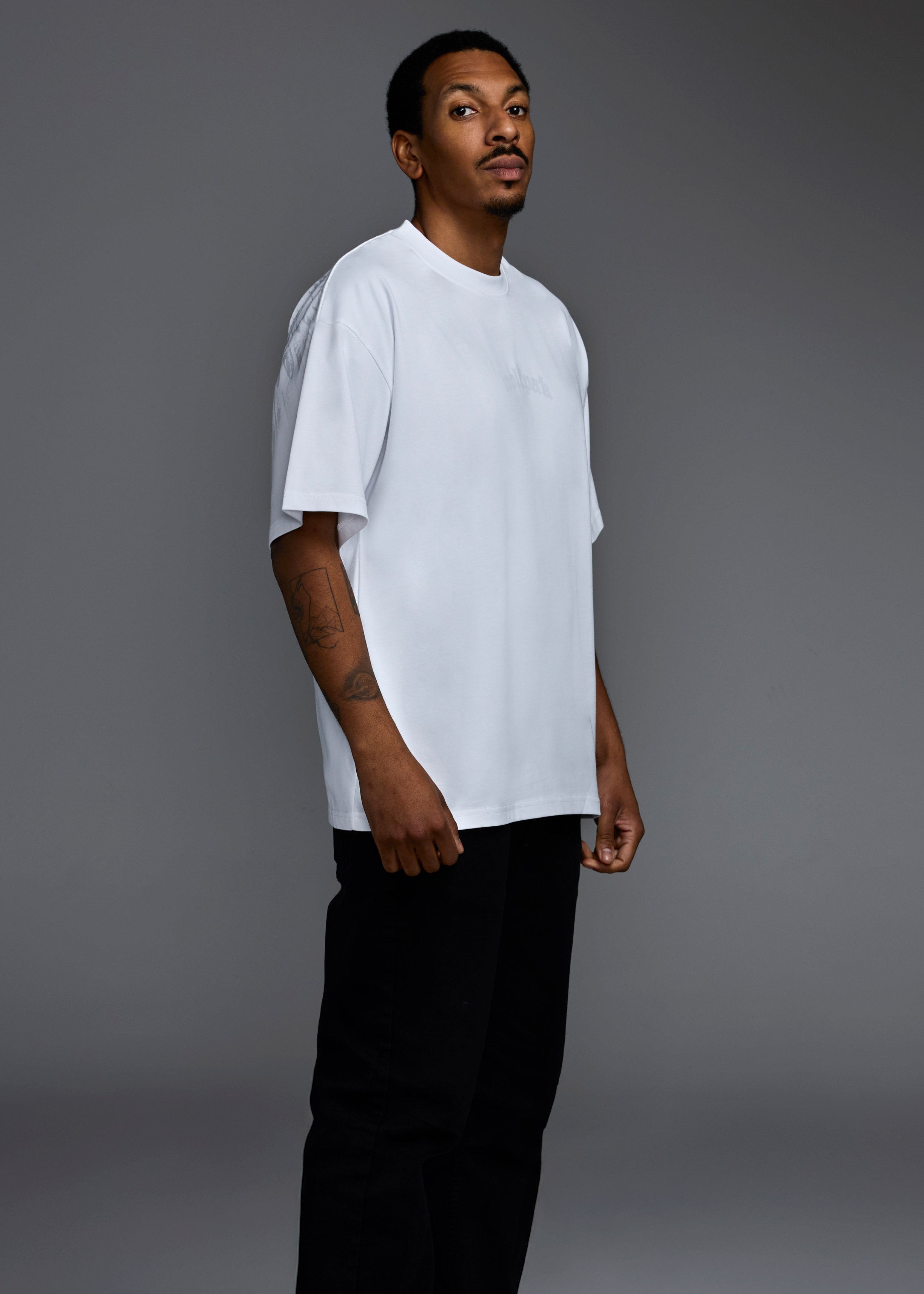 Deathwing White Graphic Tee