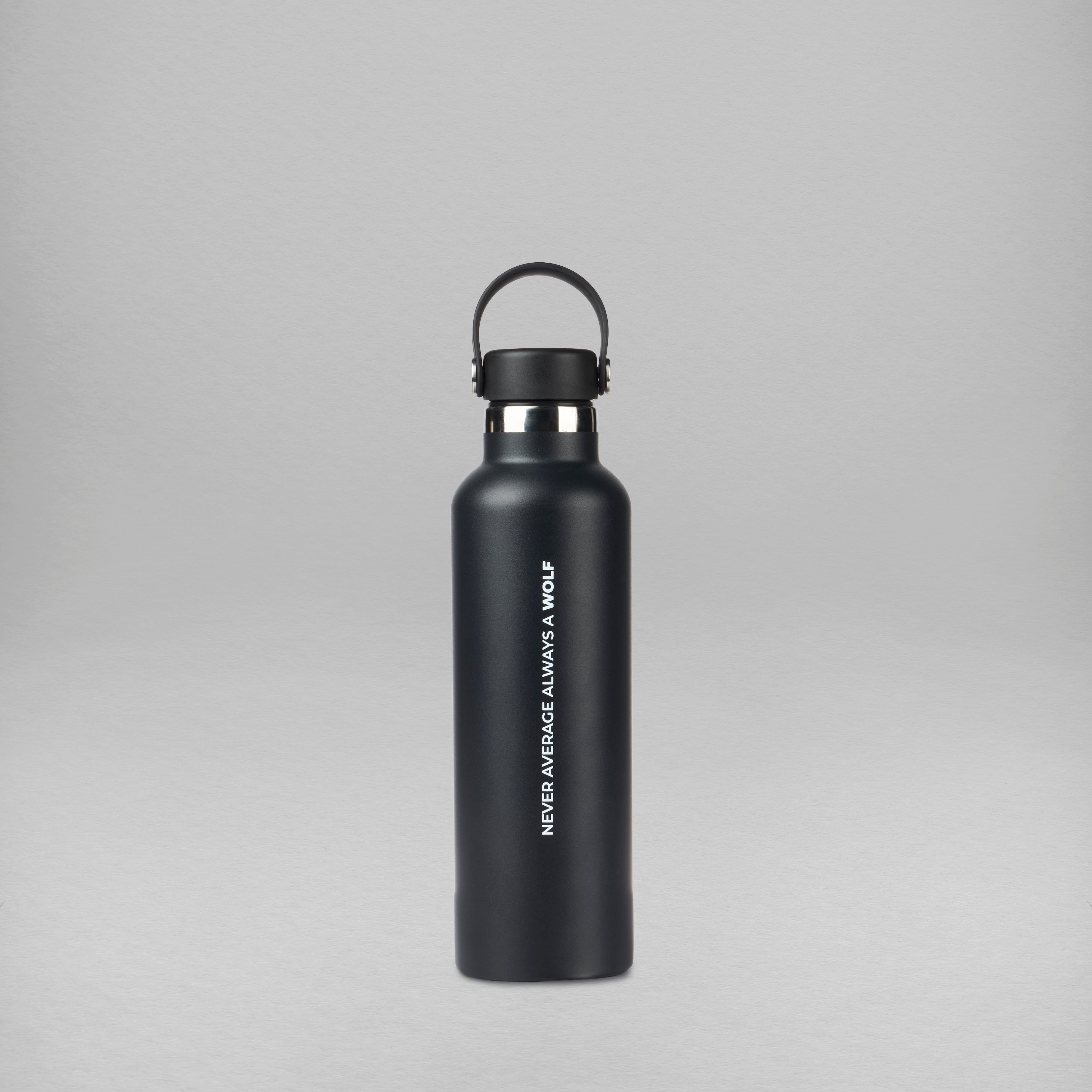 25oz Trinkflasche Alpha Schwarz