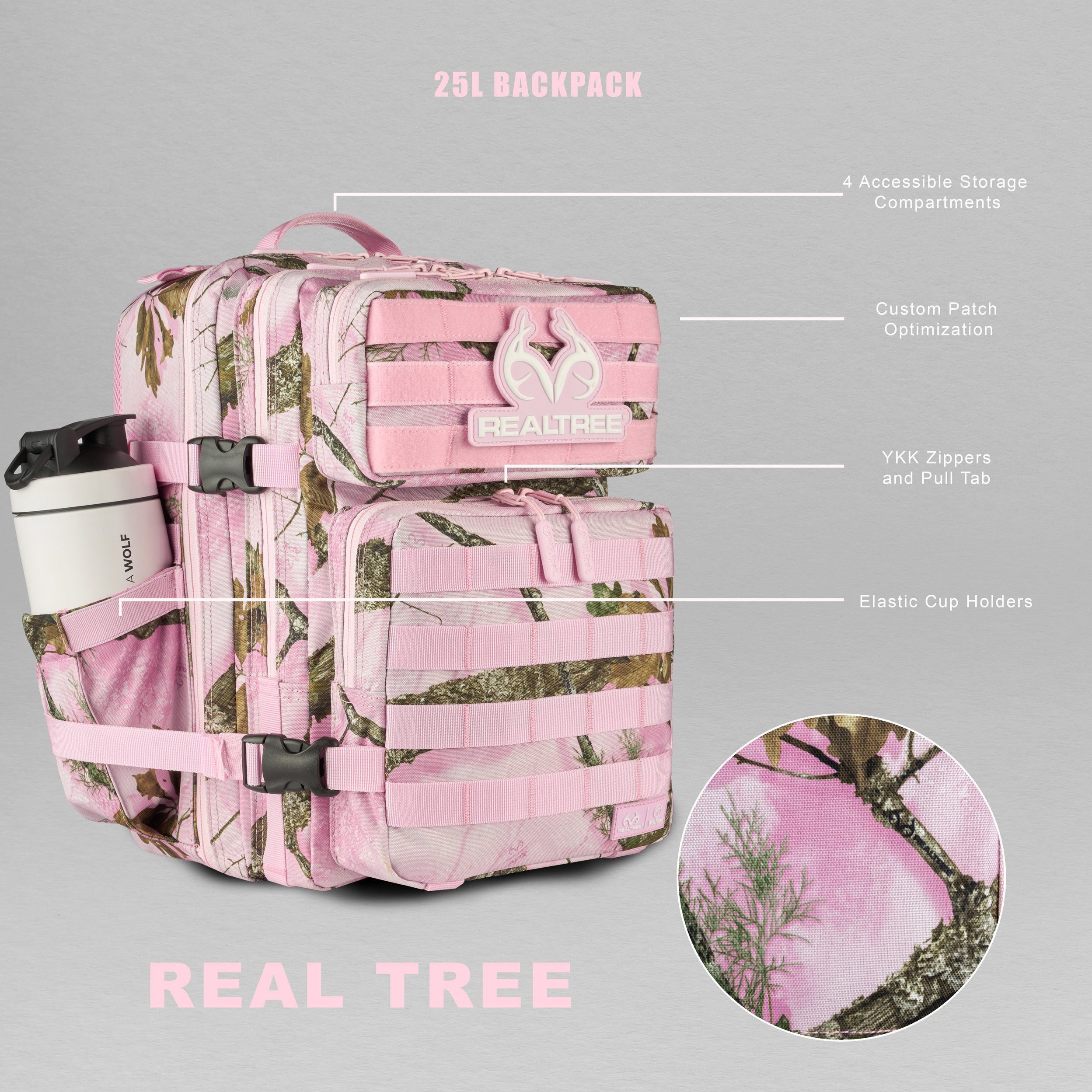 25L Backpack Realtree Flushing Pink PREVIEW