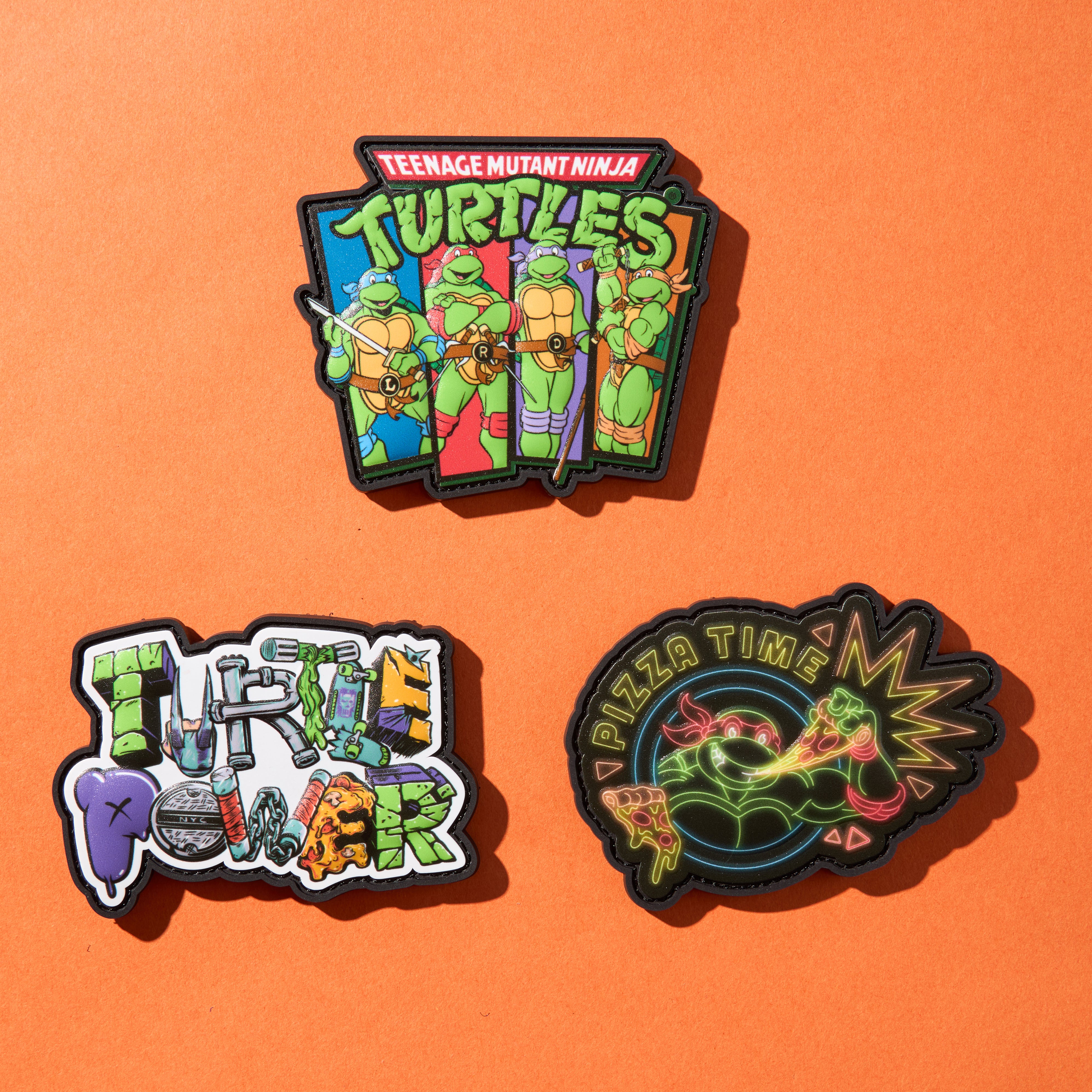 TMNT Kickin' Shell Patch Bundle
