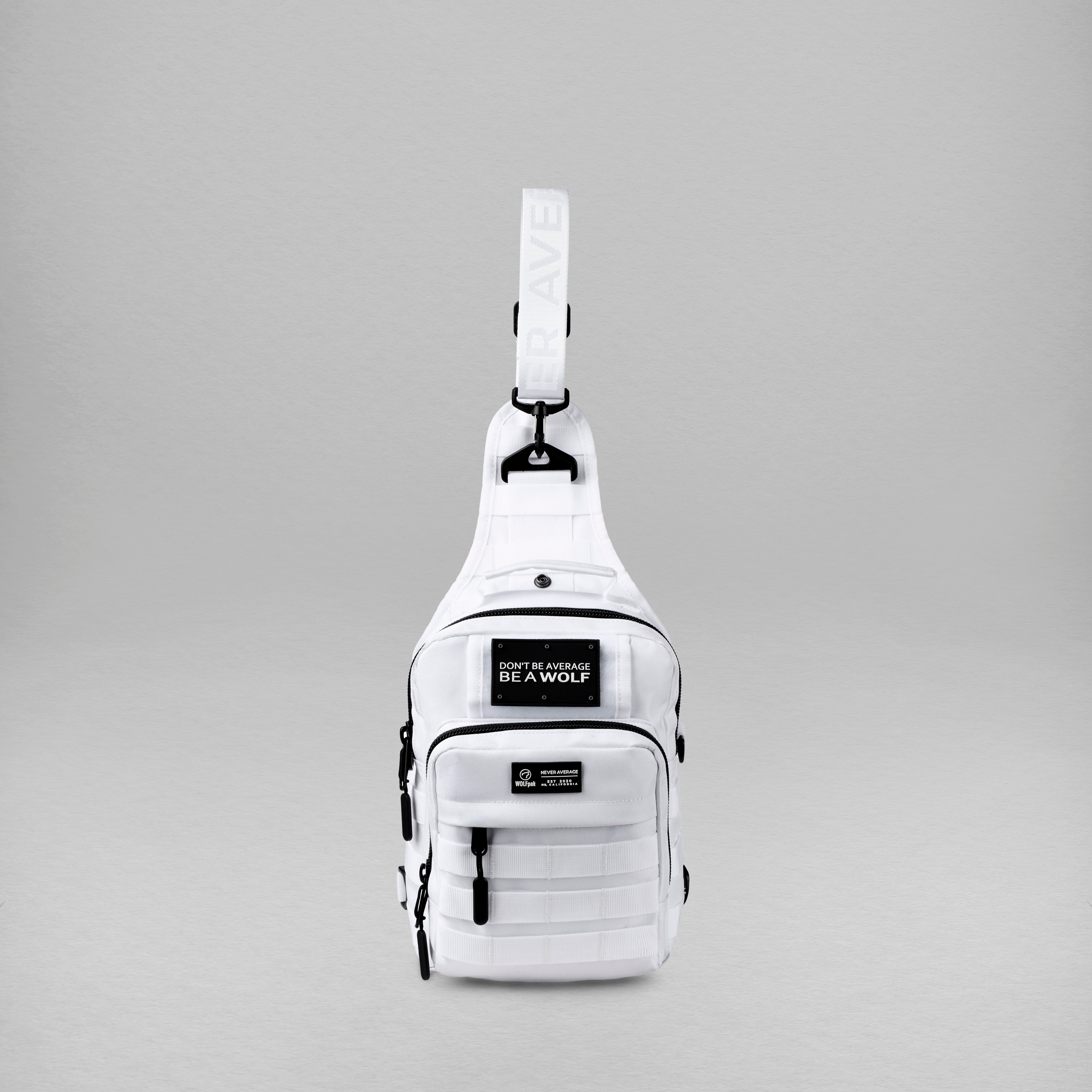 9L Tactical Sling Bag Polar White