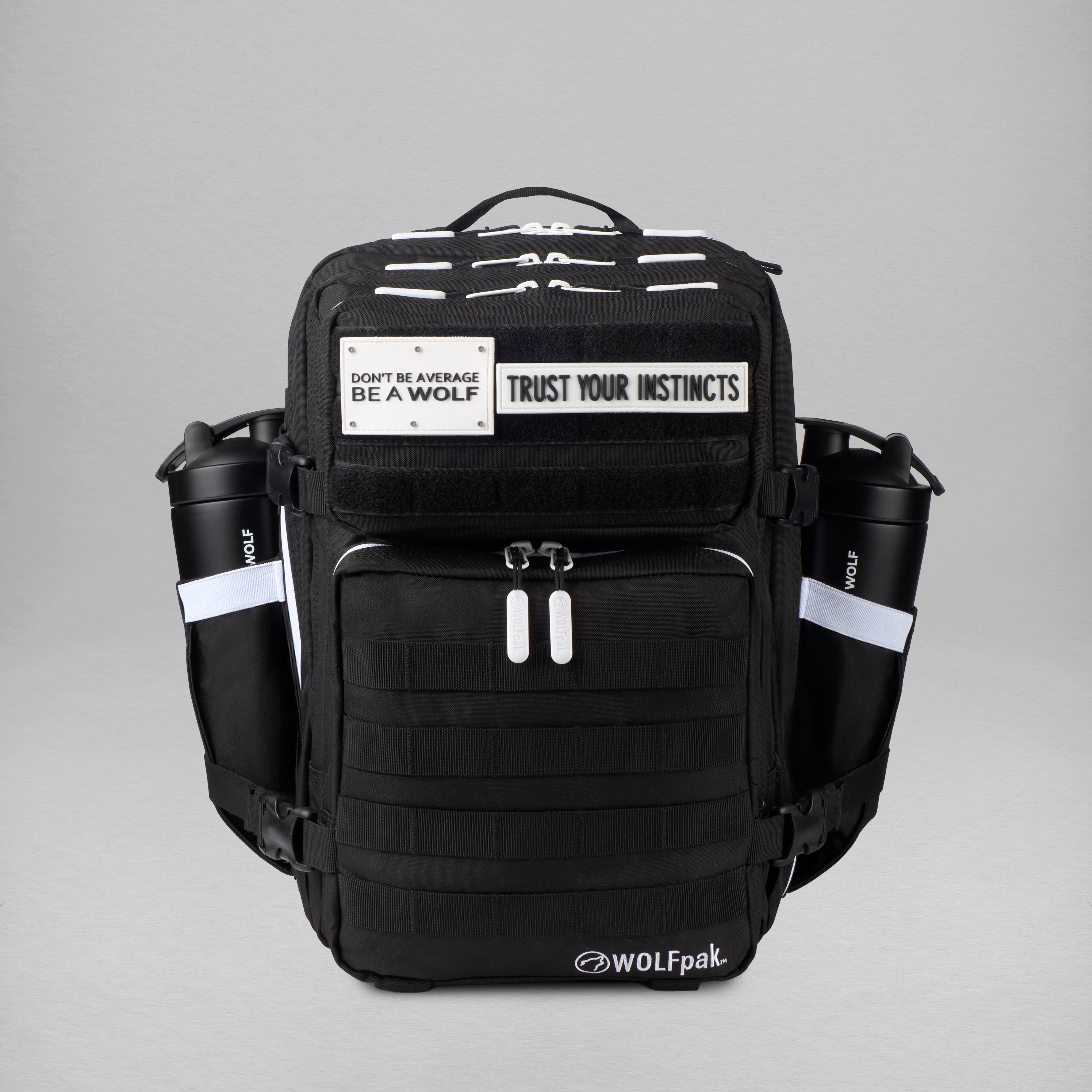 35L Rucksack Alpha Schwarz Weiße Akzente