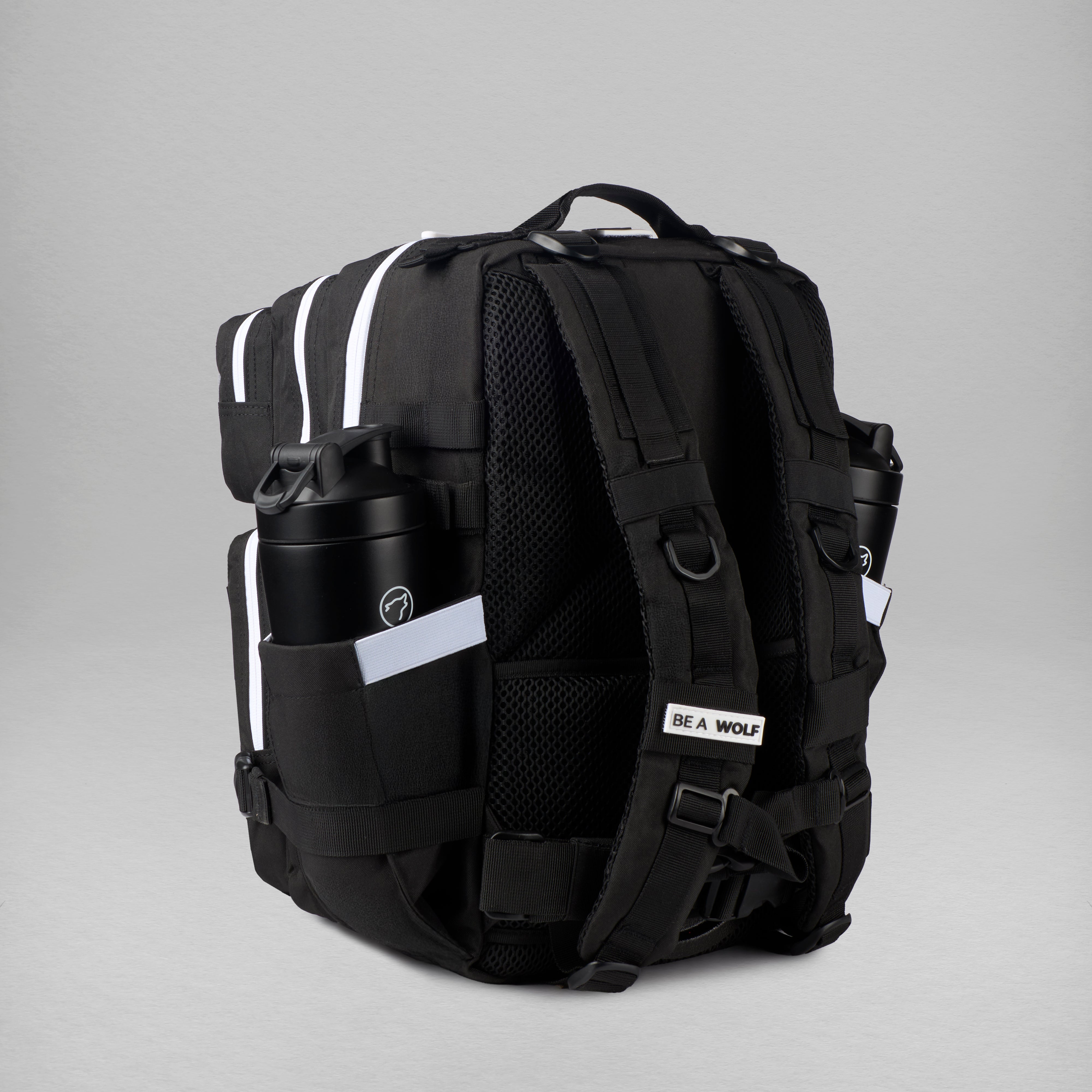 35L Backpack Alpha Black White Accents