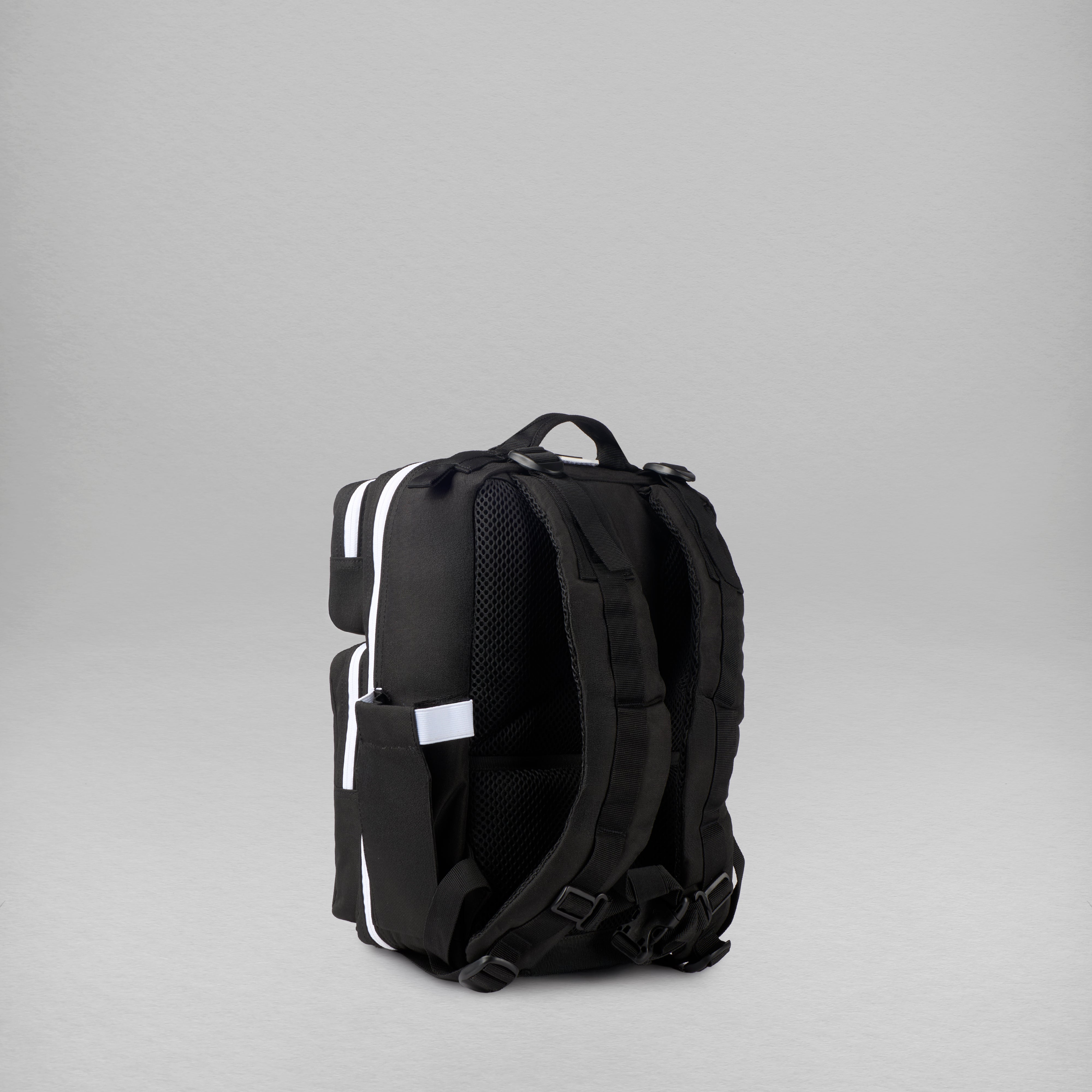 15L Backpack Alpha Black White Accents