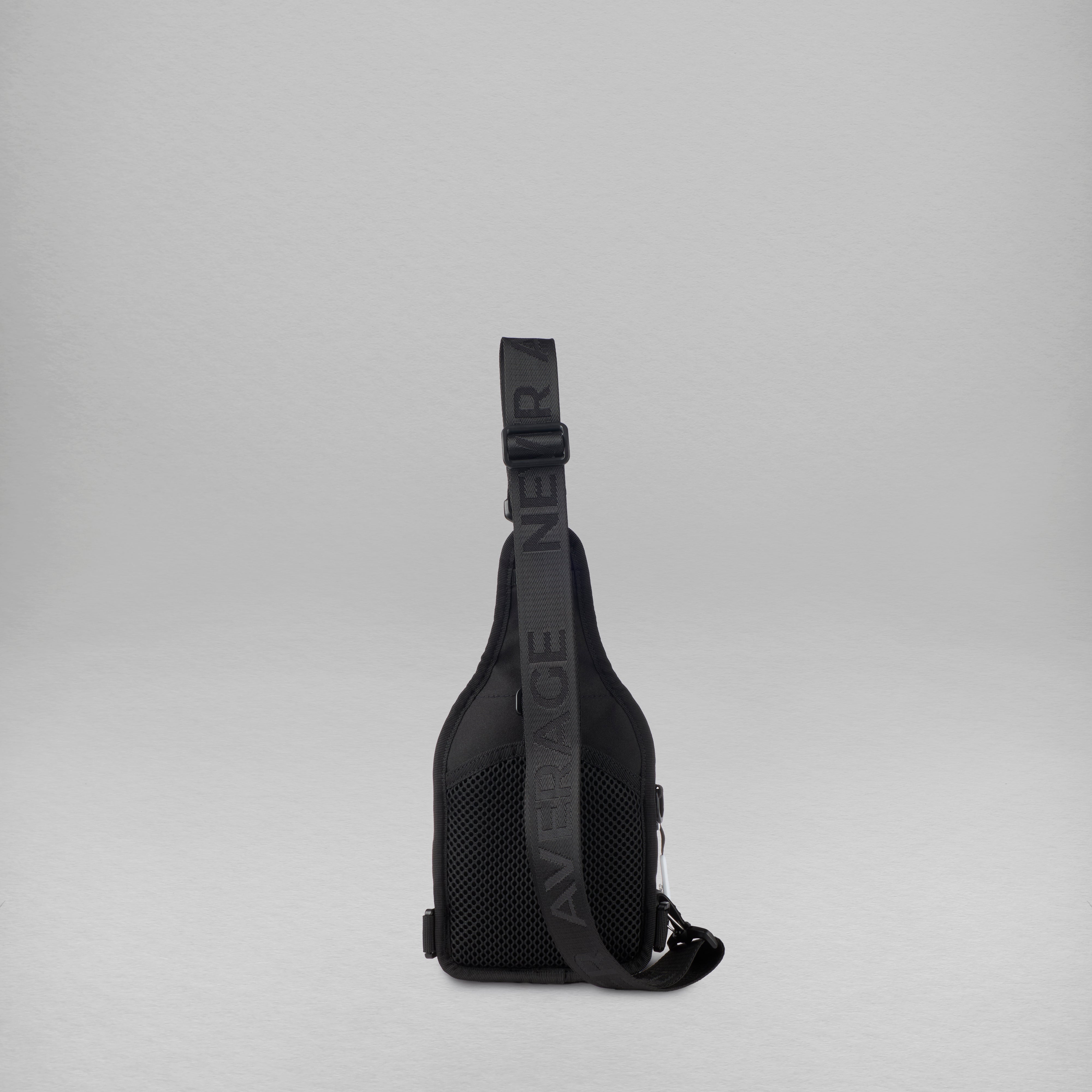 4L Mini Tactical Sling Bag Alpha Black White Accent