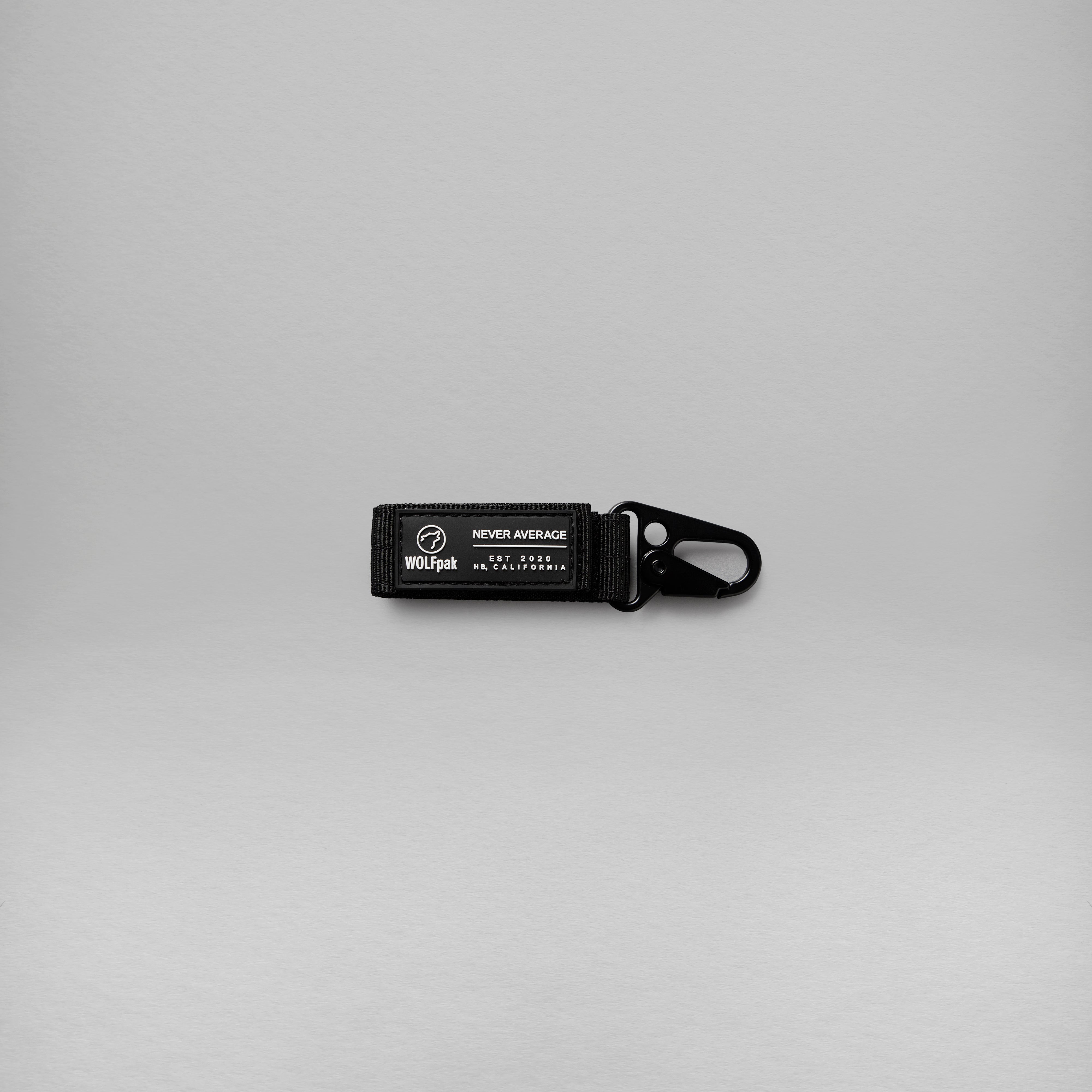 Multi-Functional Nylon Key Chain Alpha Black