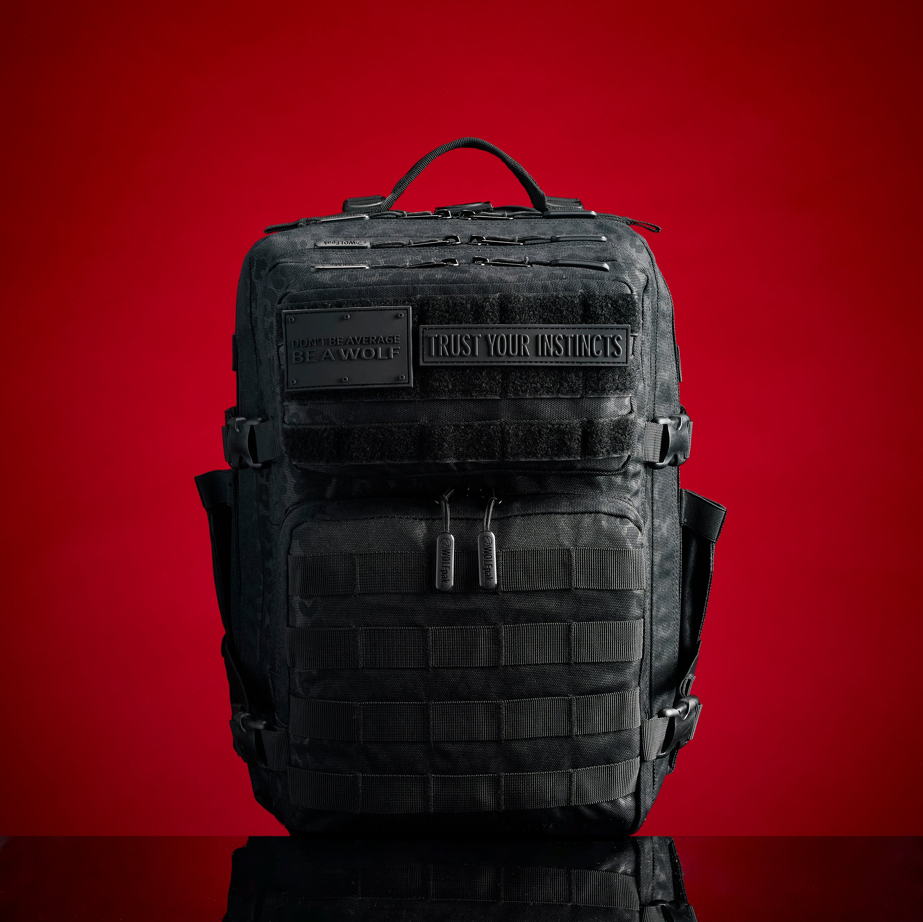 25L Backpack Black Leopard | WOLFpak | Wolfpack Backpacks