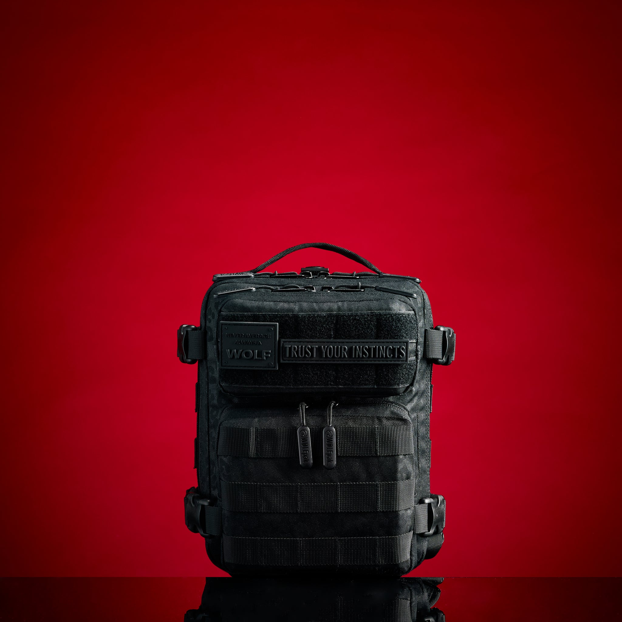 9L Backpack Mini Black Leopard