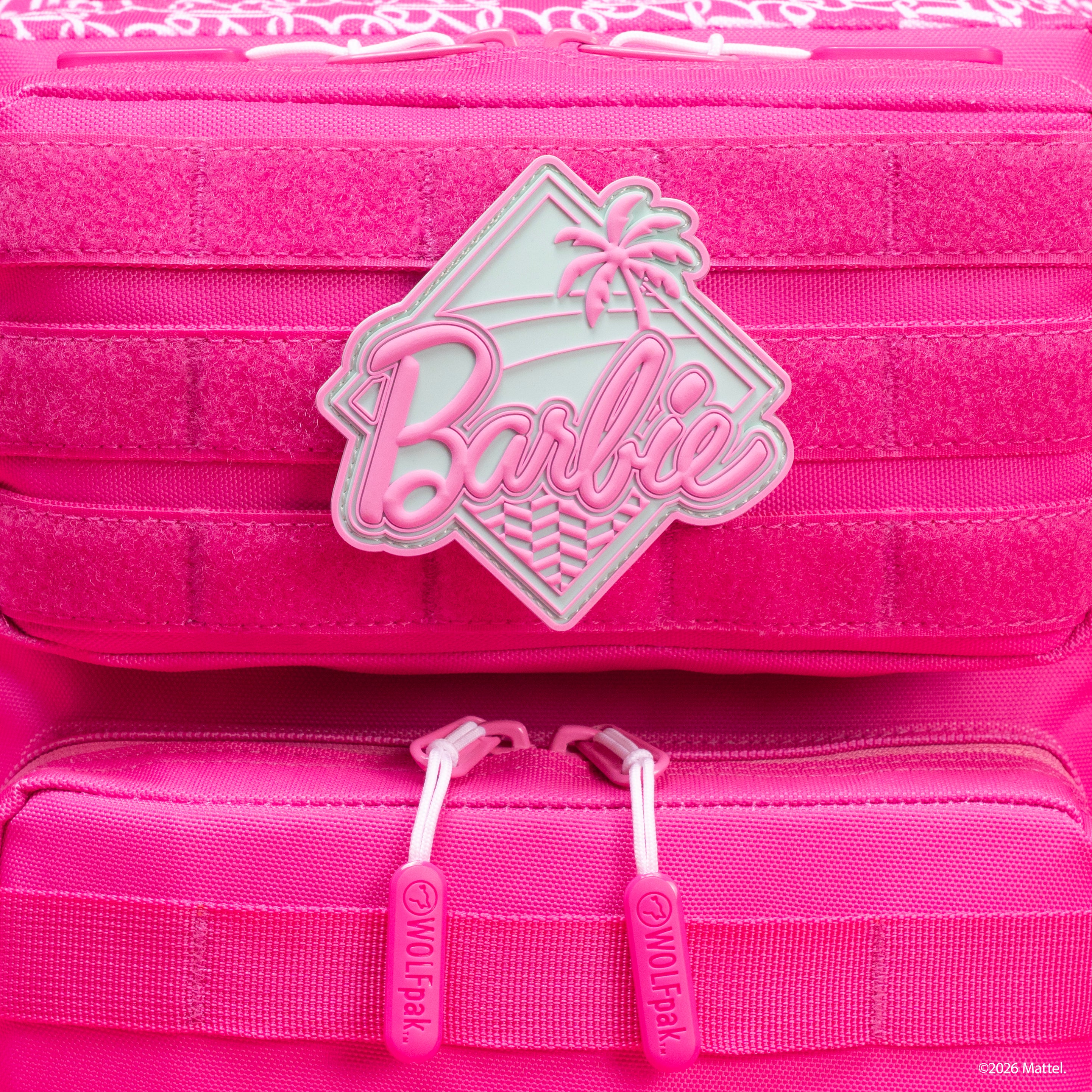 Barbie Teal/Pink Beach Patch PREVIEW