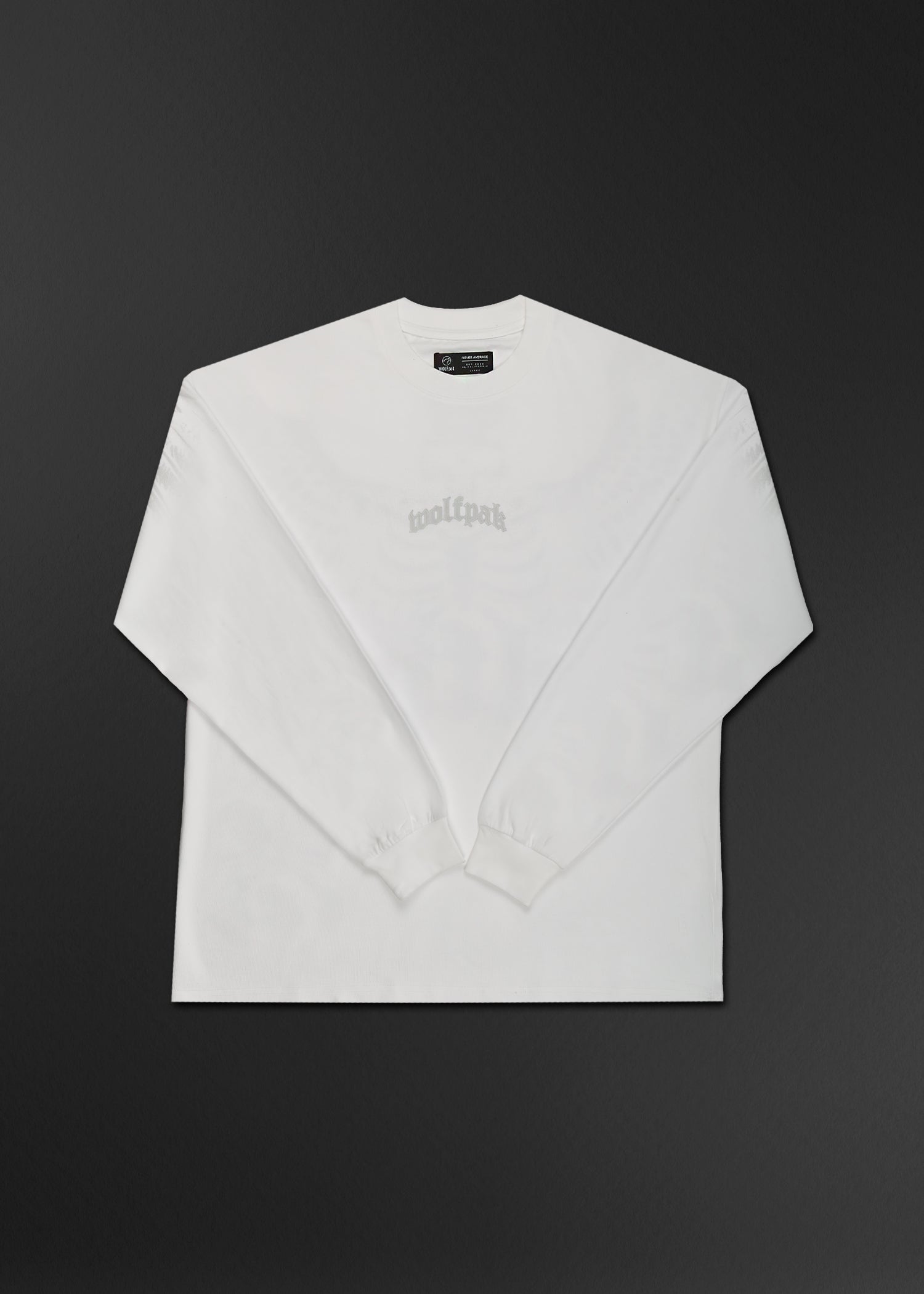 Deathwing White Long Sleeve Tee