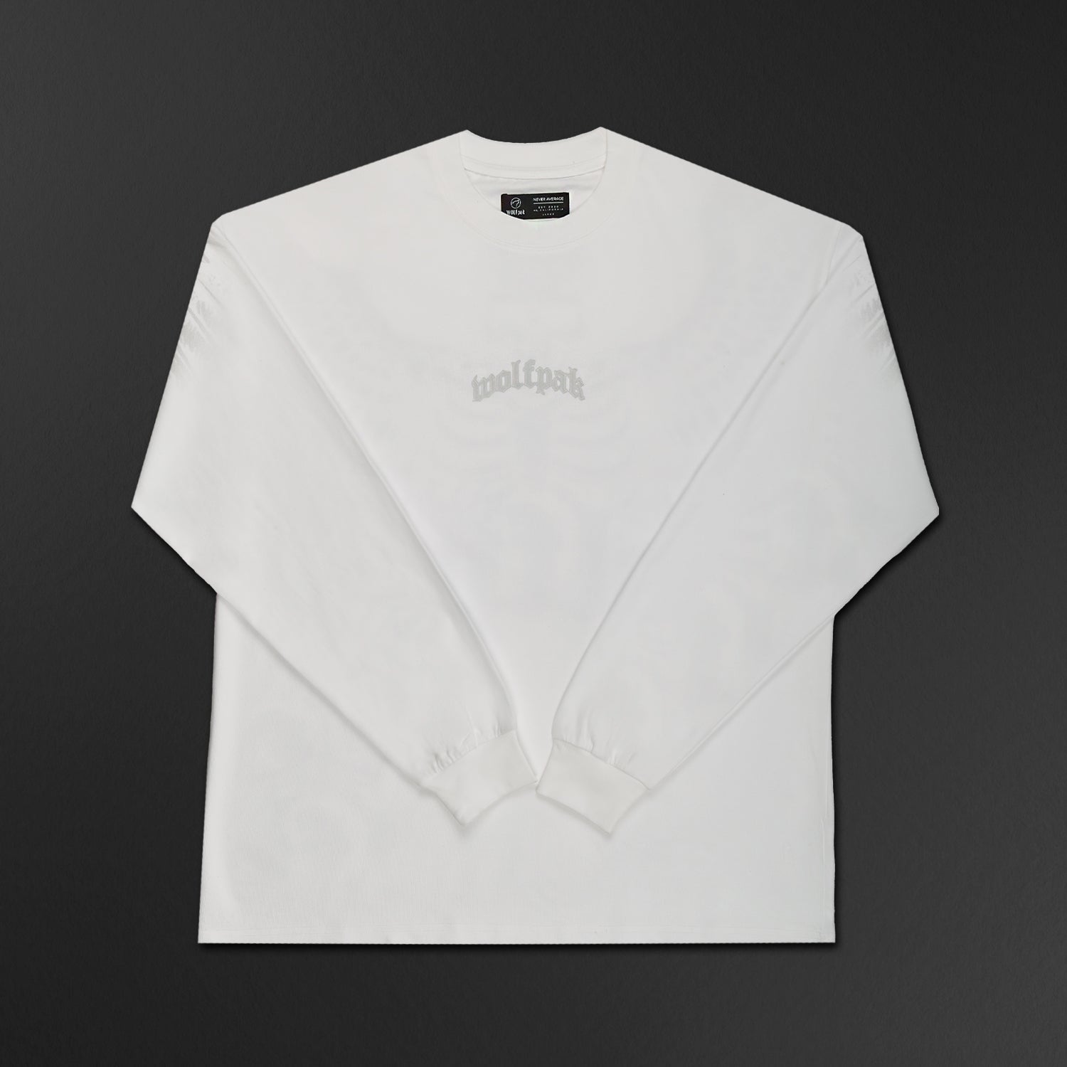 Deathwing White Long Sleeve Tee