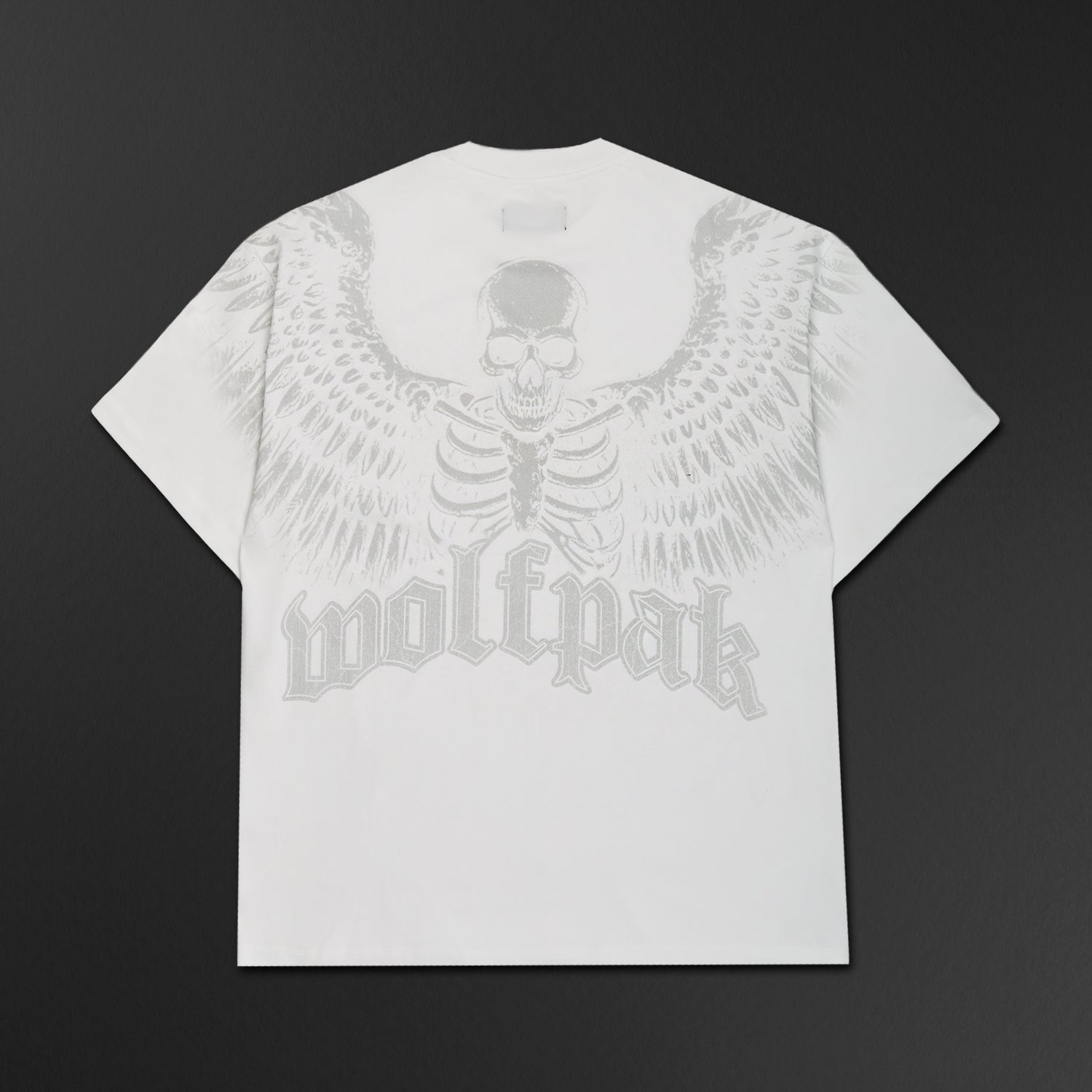 Deathwing White Graphic Tee