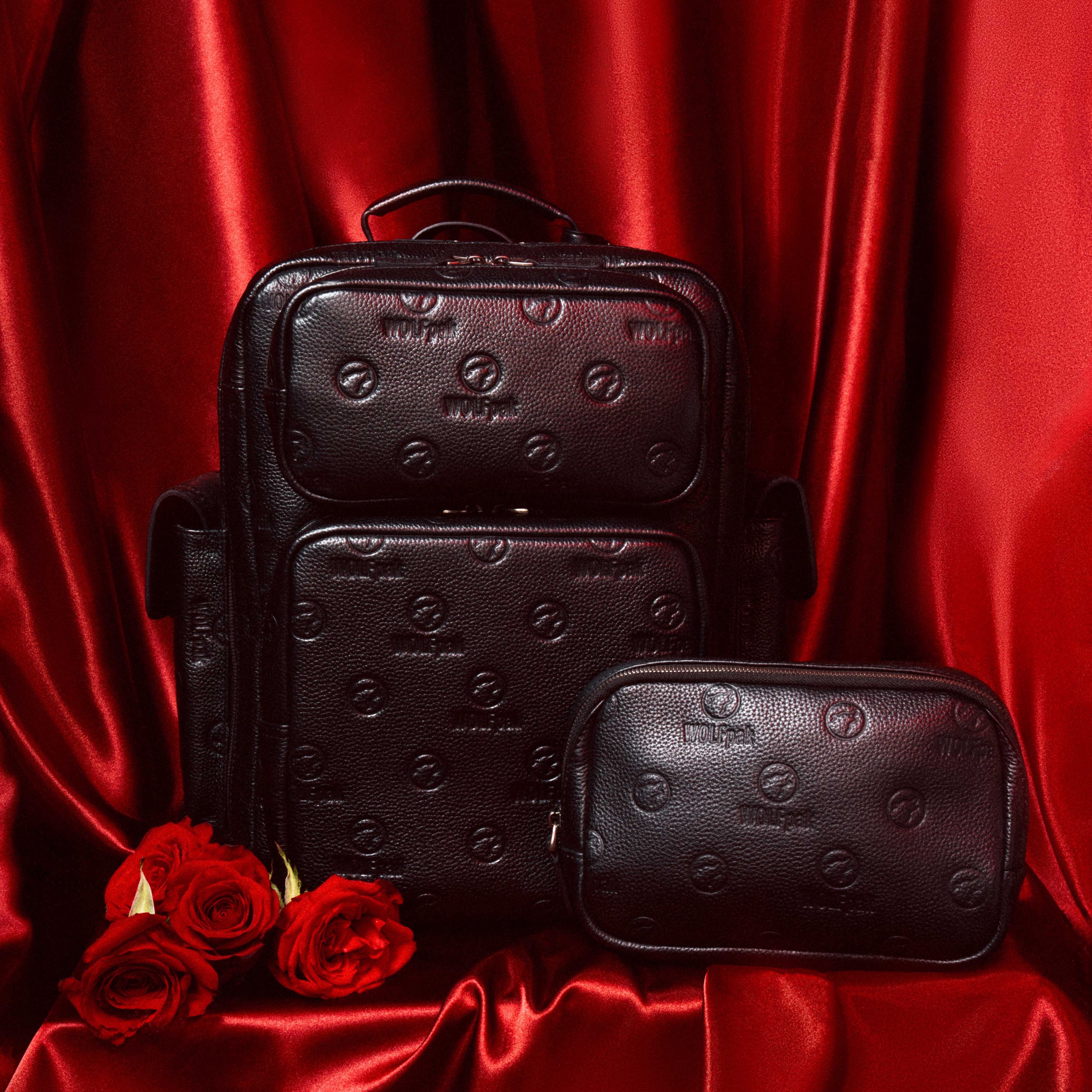 Luxury Leather Backpack & Crossbody Bundle