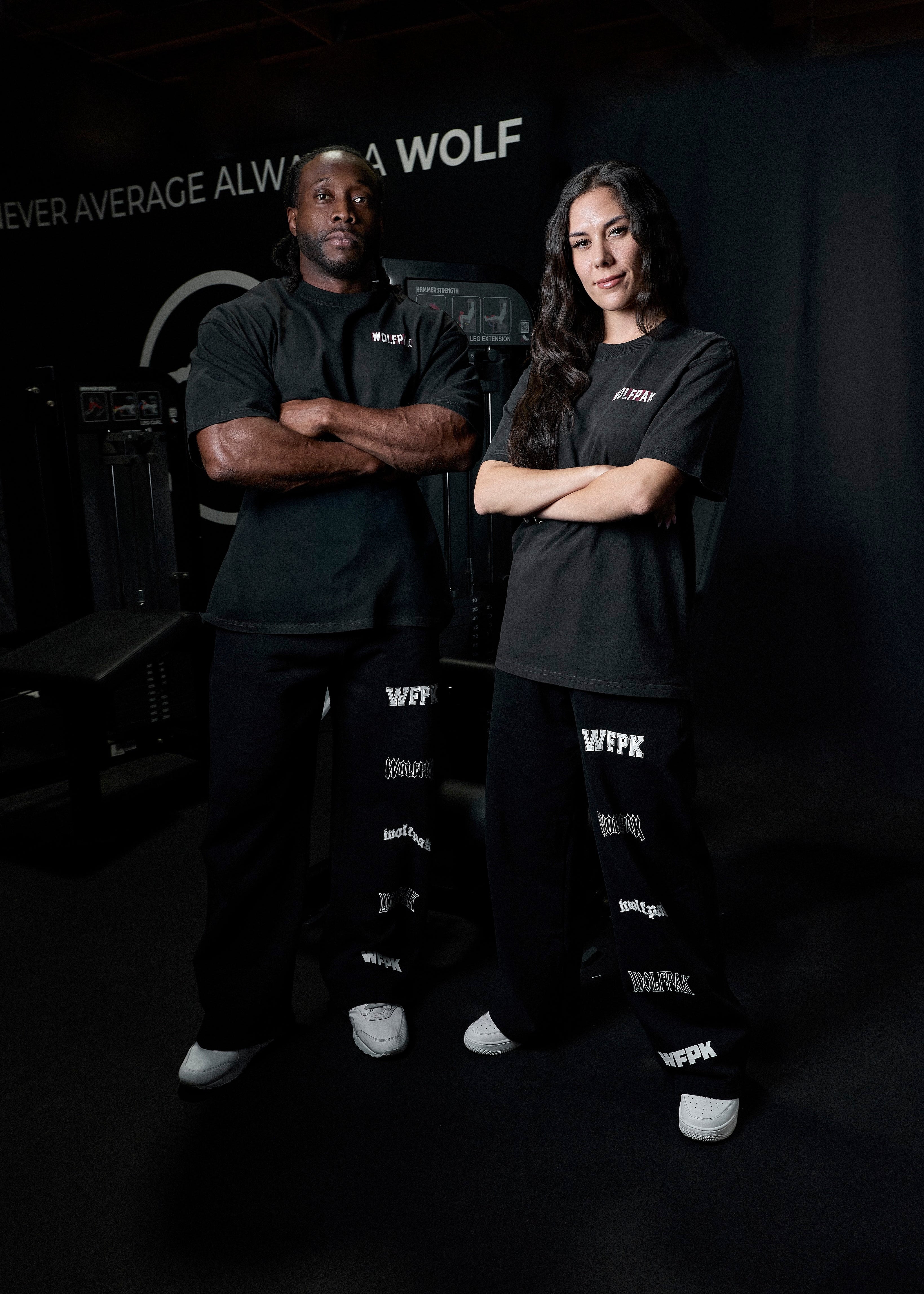 Strength Club Never Luck Graphic T-Shirt