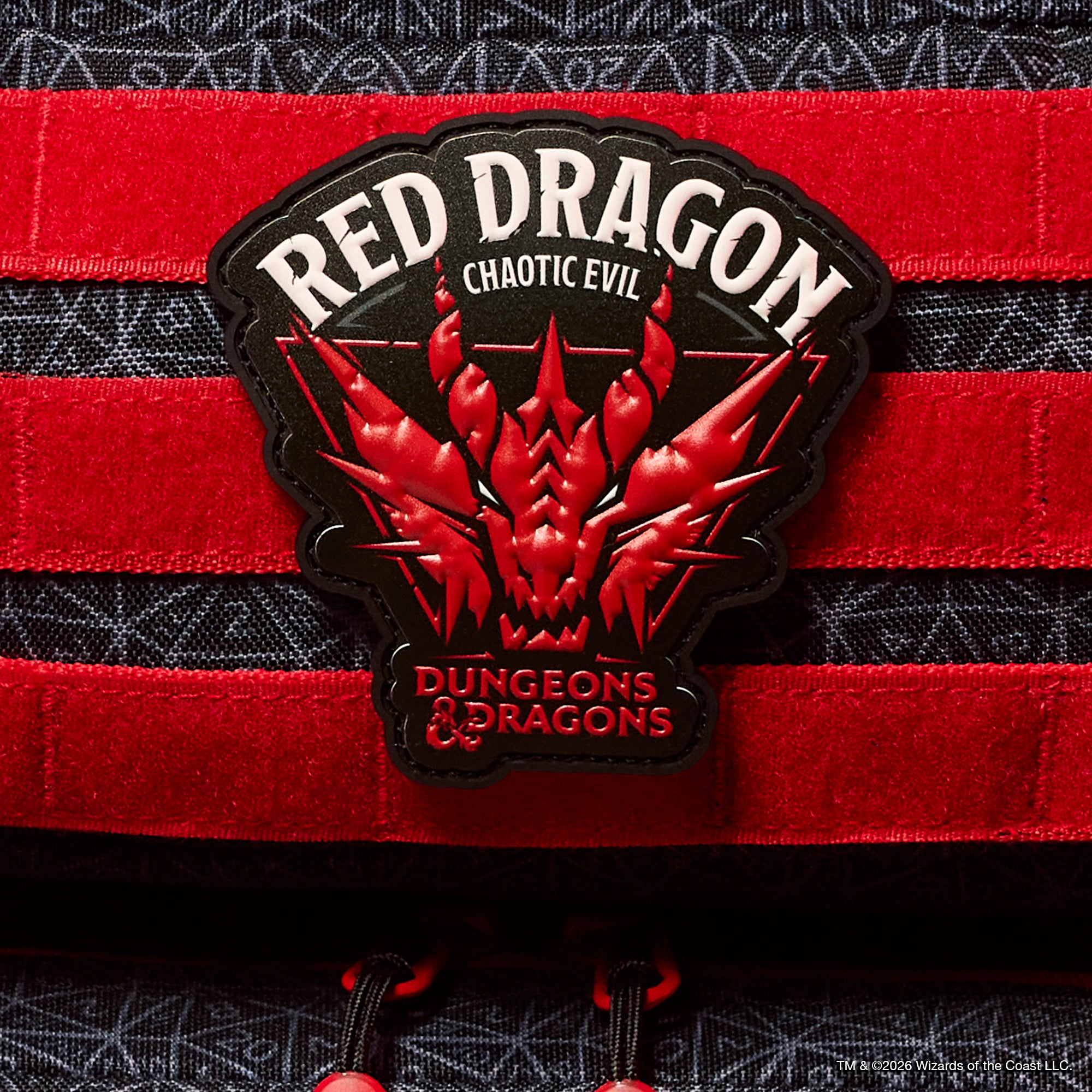 Dungeons and Dragons Red Dragon Patch PREVIEW