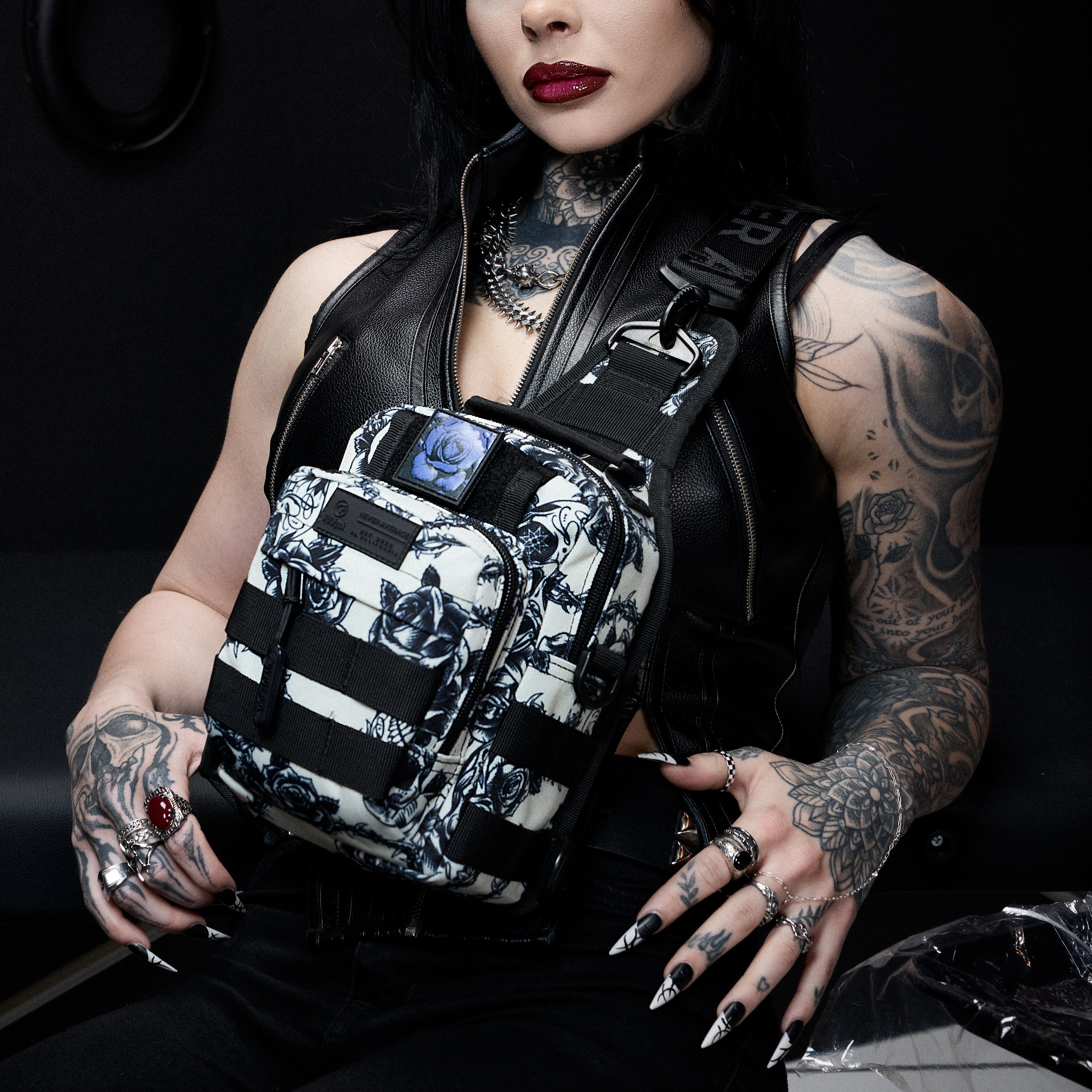 4L Mini Tactical Sling Bag Buried In Ink