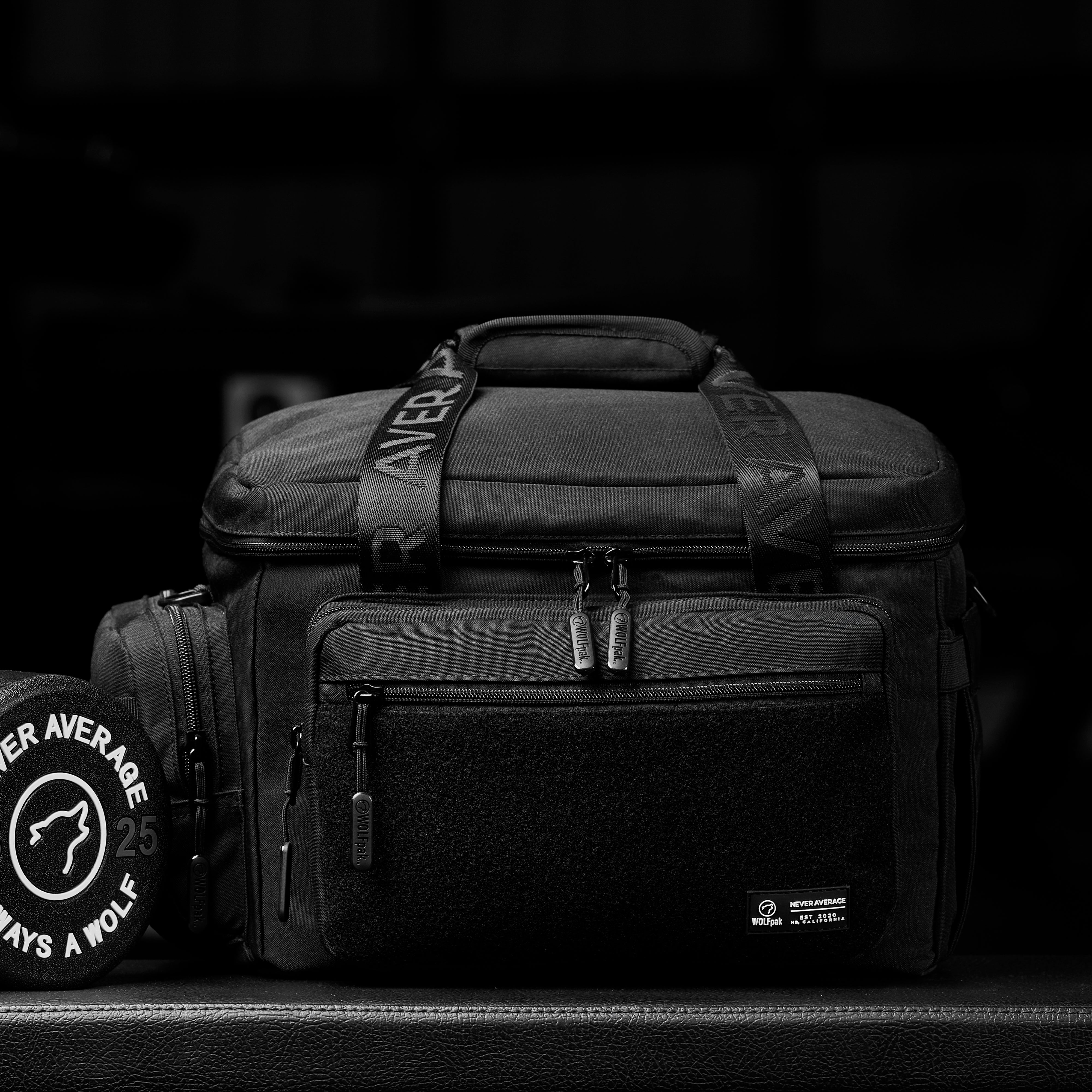 20L Alpha Black Tactical Lunch Box