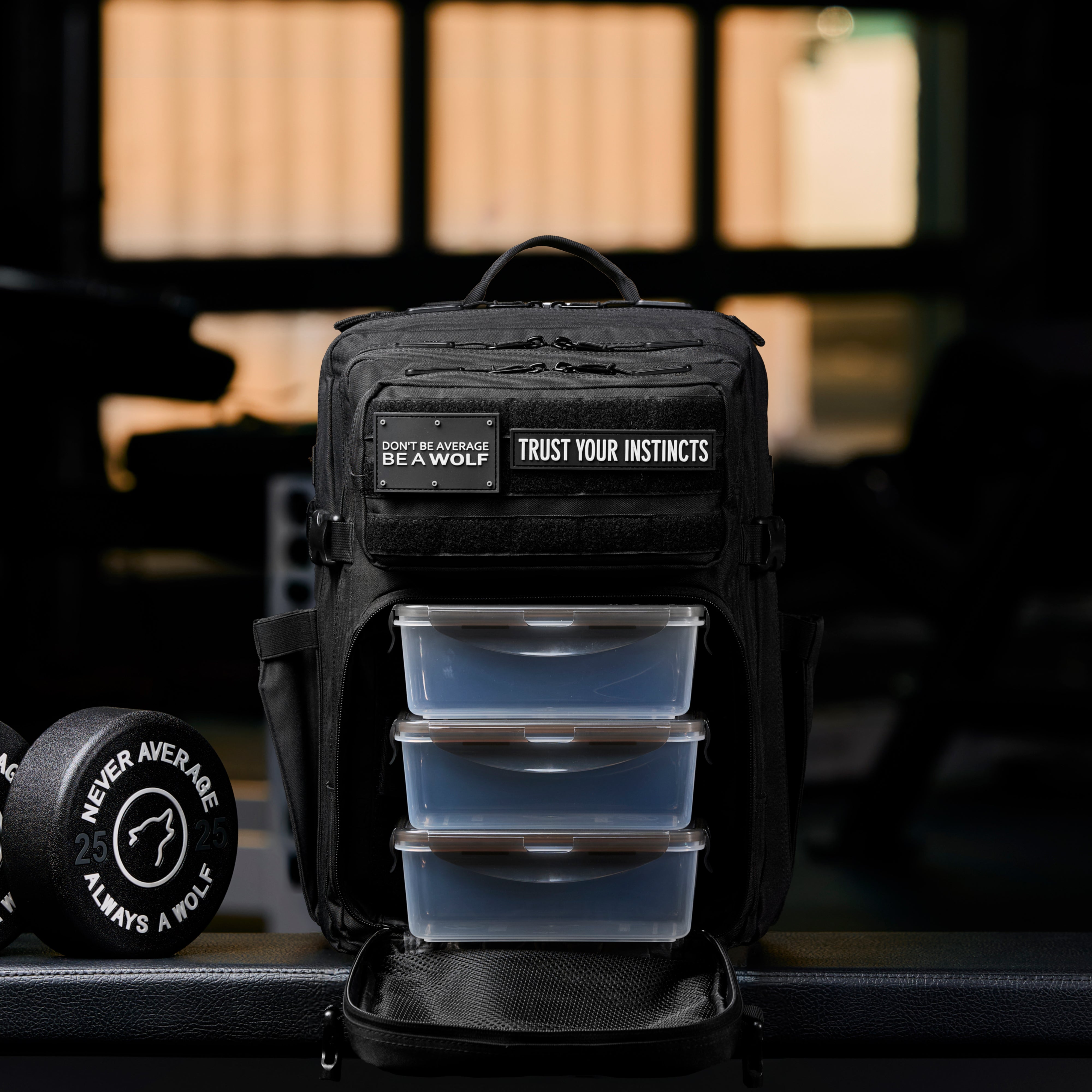 25L Alpha Black Meal Prep Management