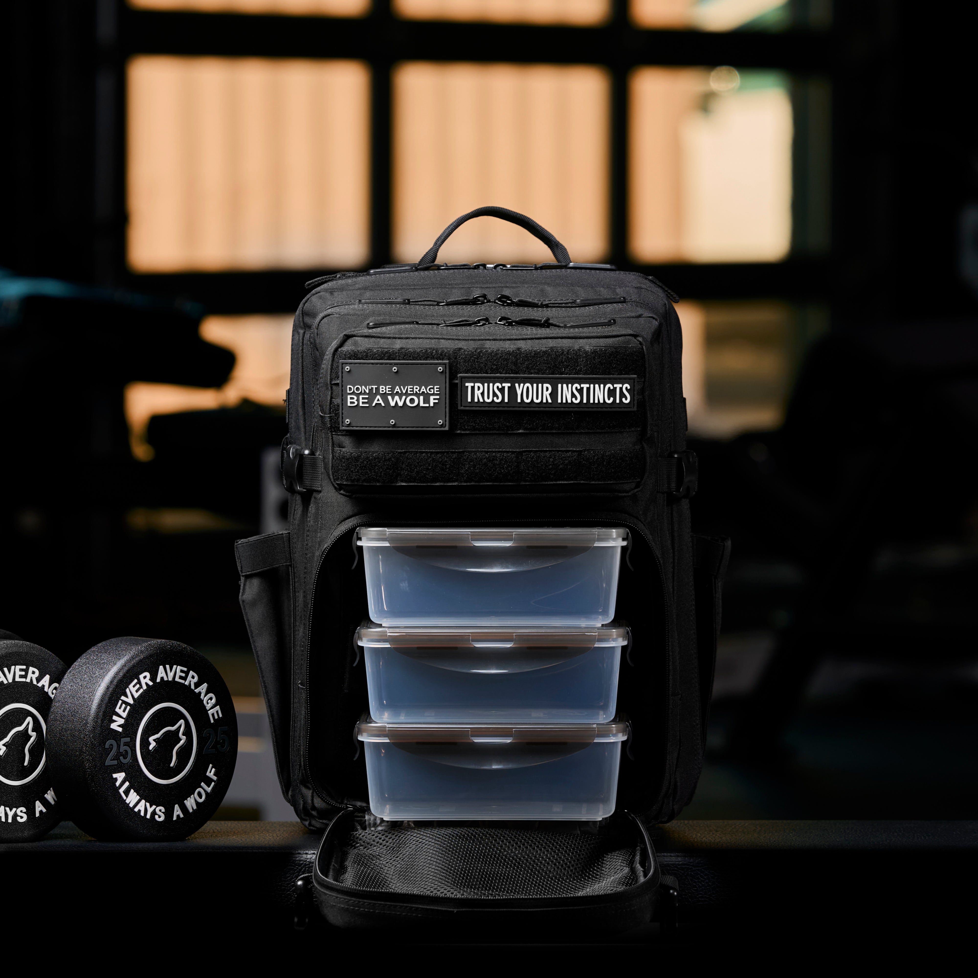 25L Alpha Black Meal Prep Management