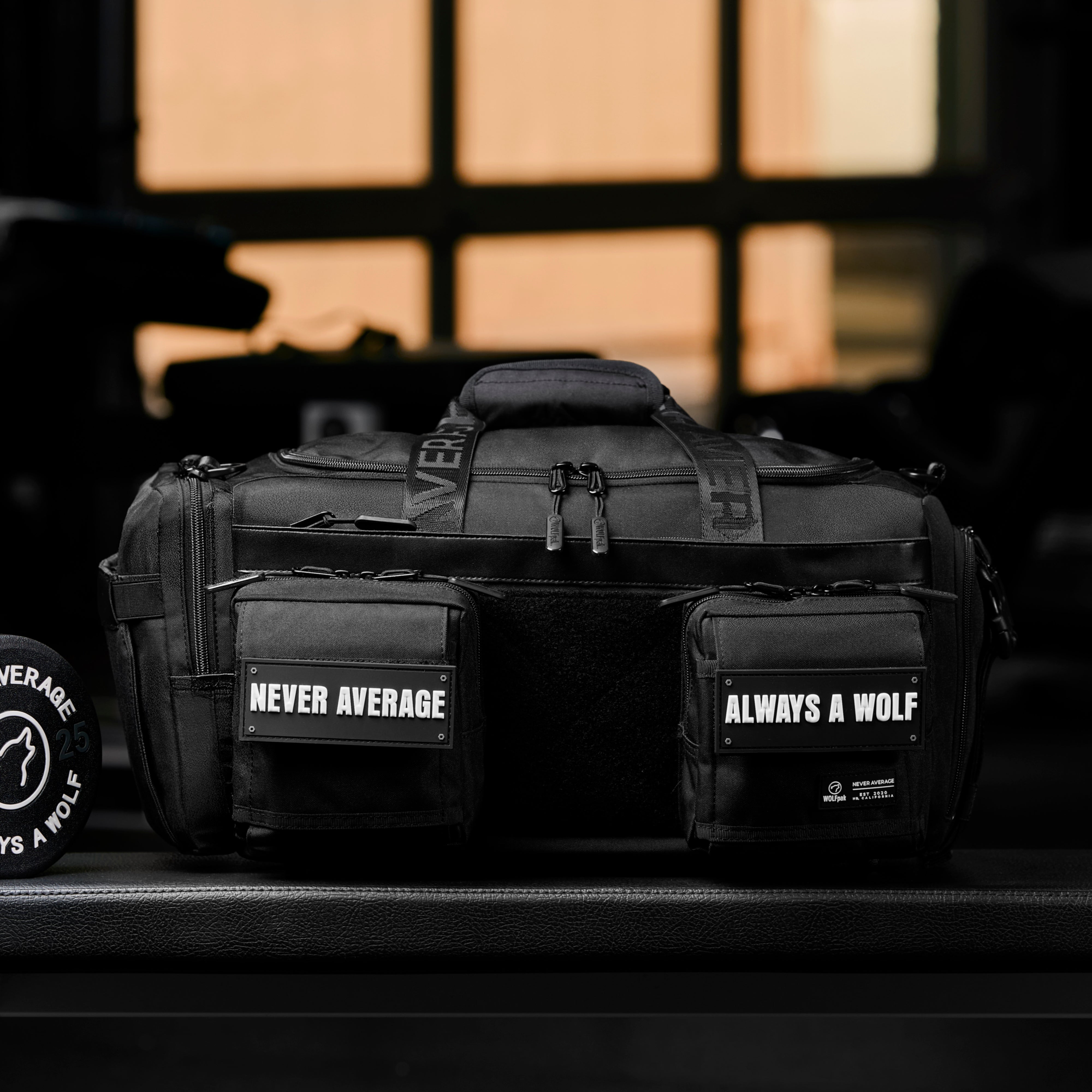 30L Perfect Duffle Bag Alpha Black