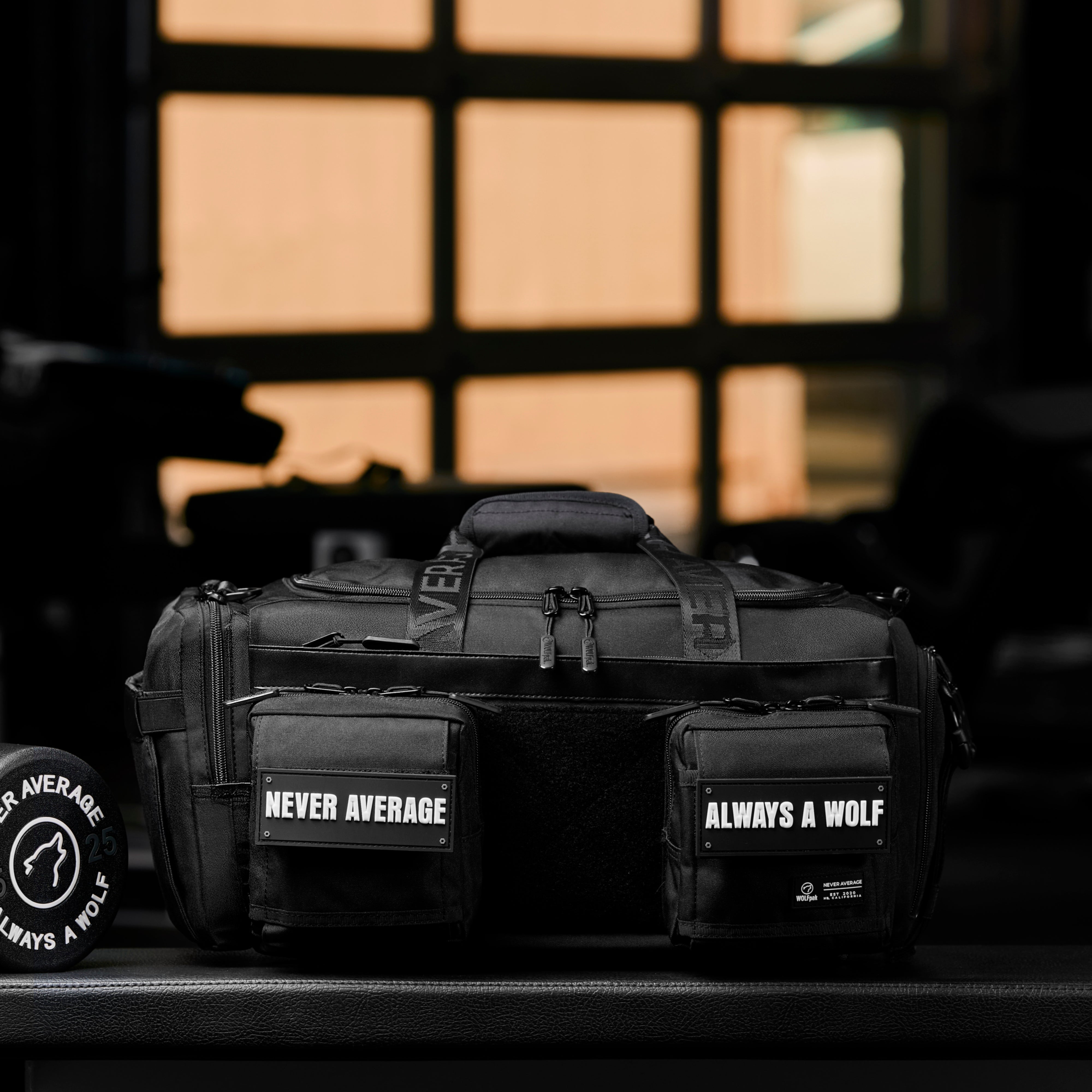 30L Perfect Duffle Bag Alpha Black