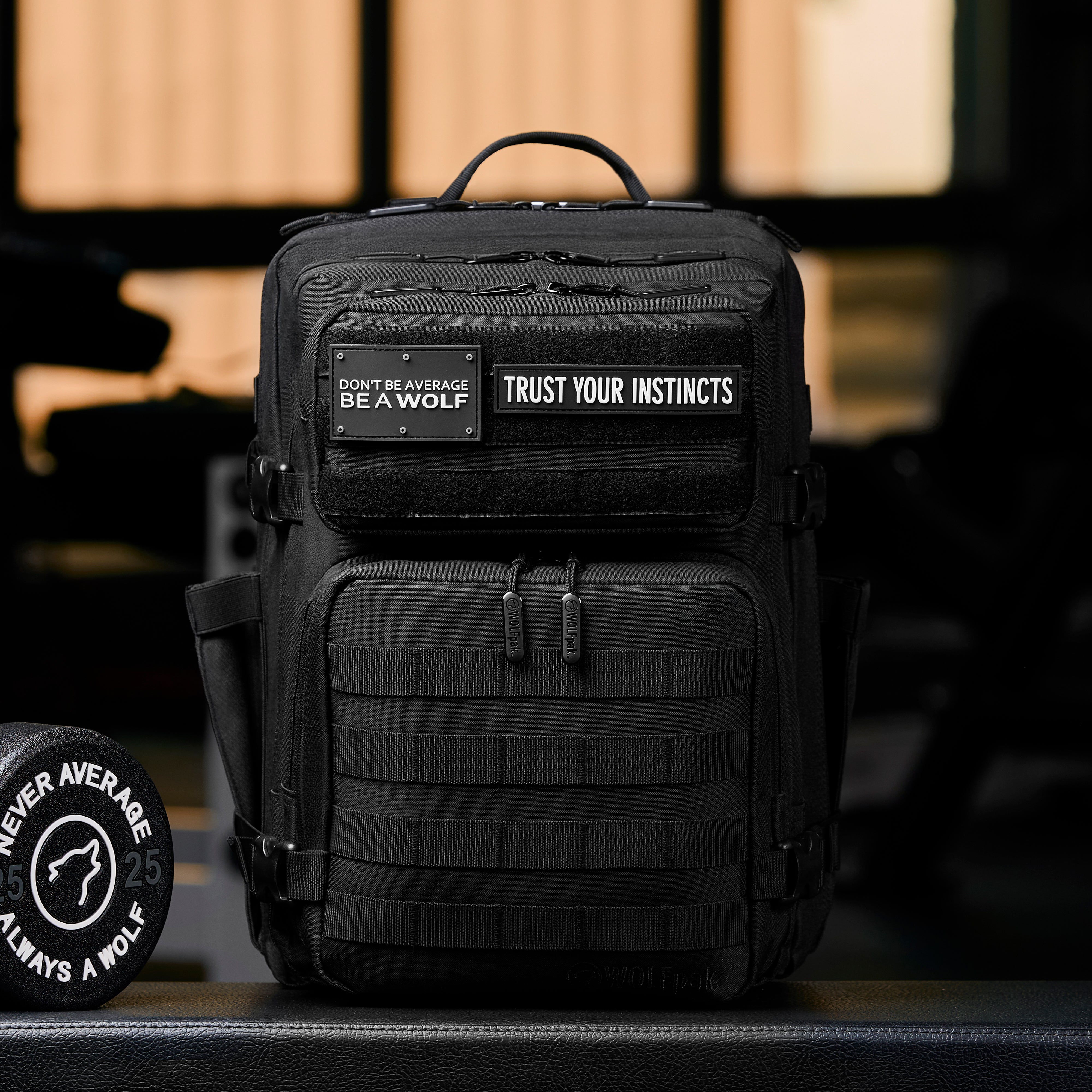 35L Rucksack Alpha Schwarz