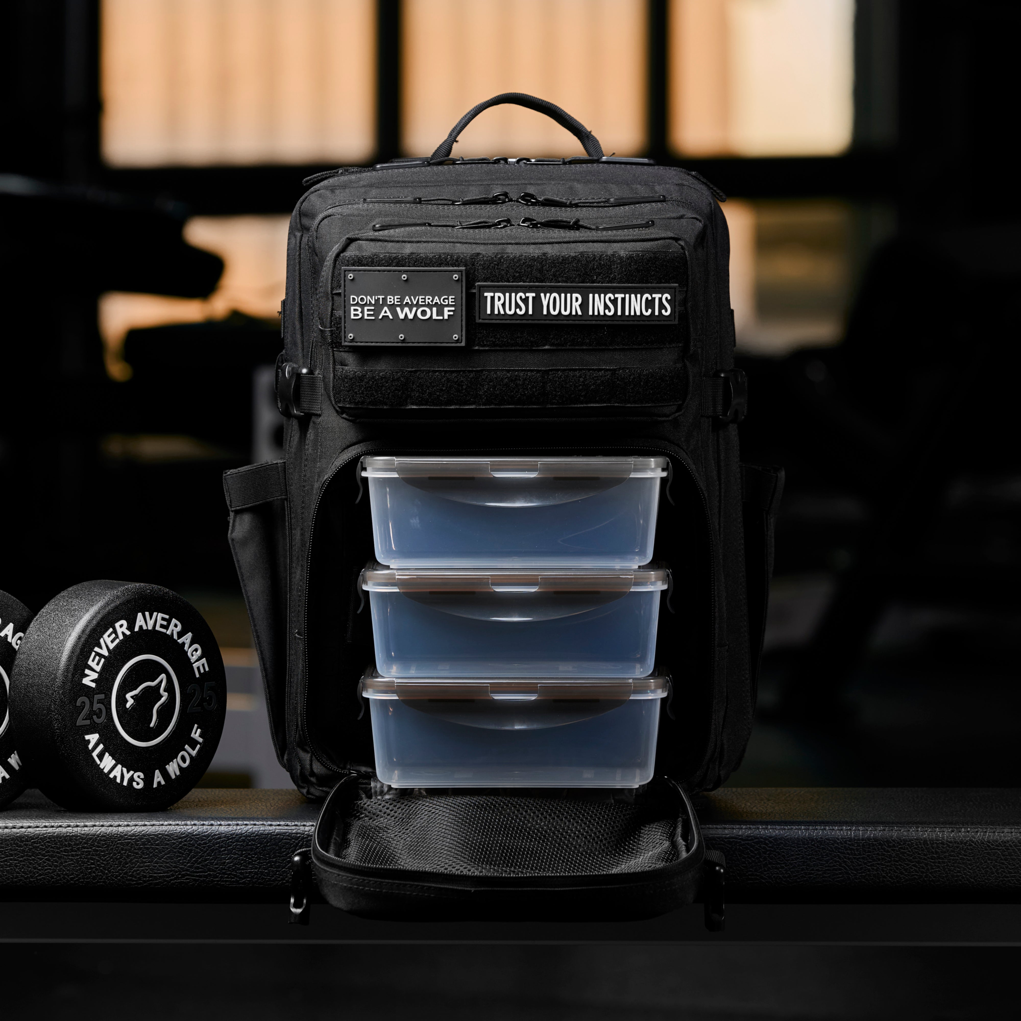 35L Alpha Black Meal Prep Management