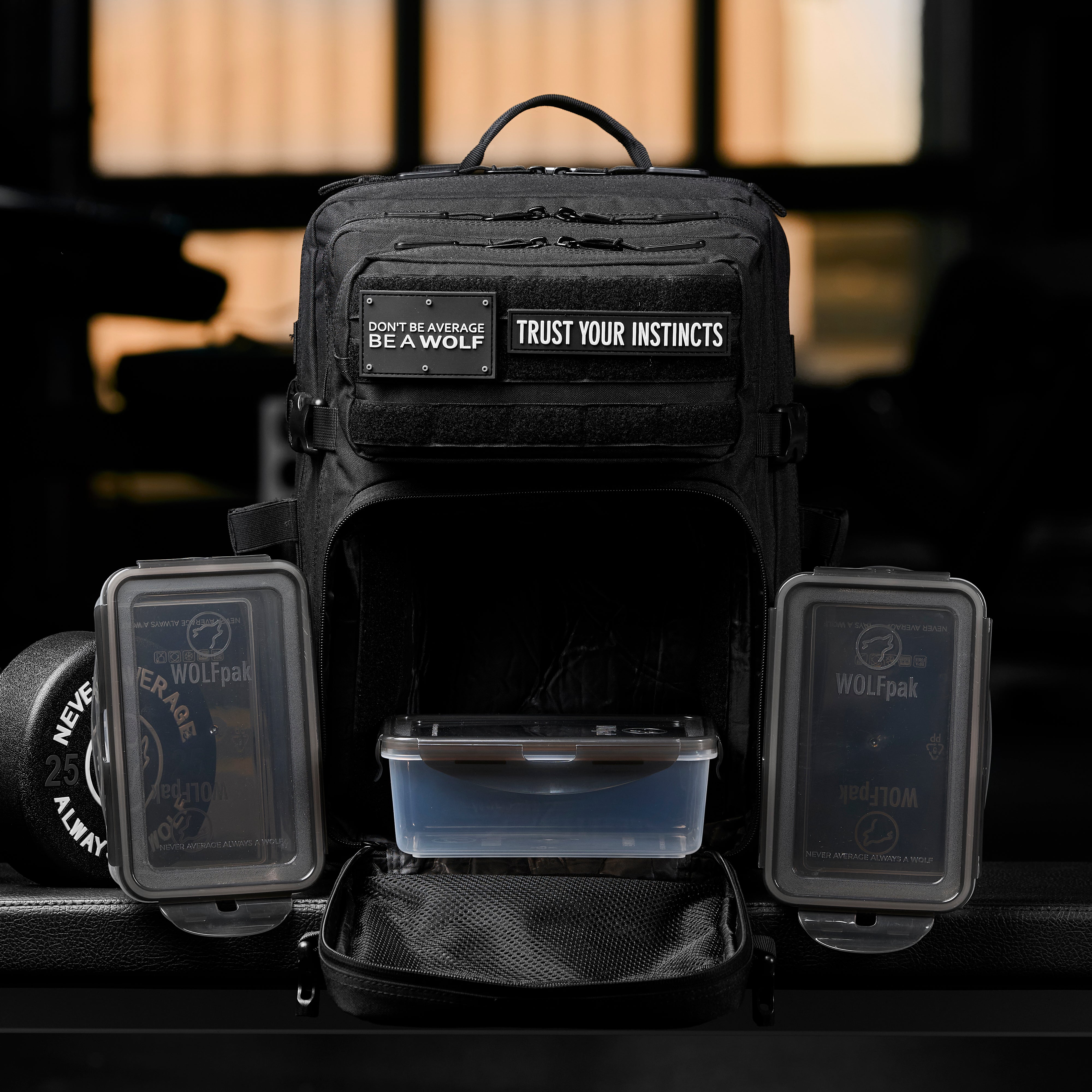 35L Alpha Black Meal Prep Management