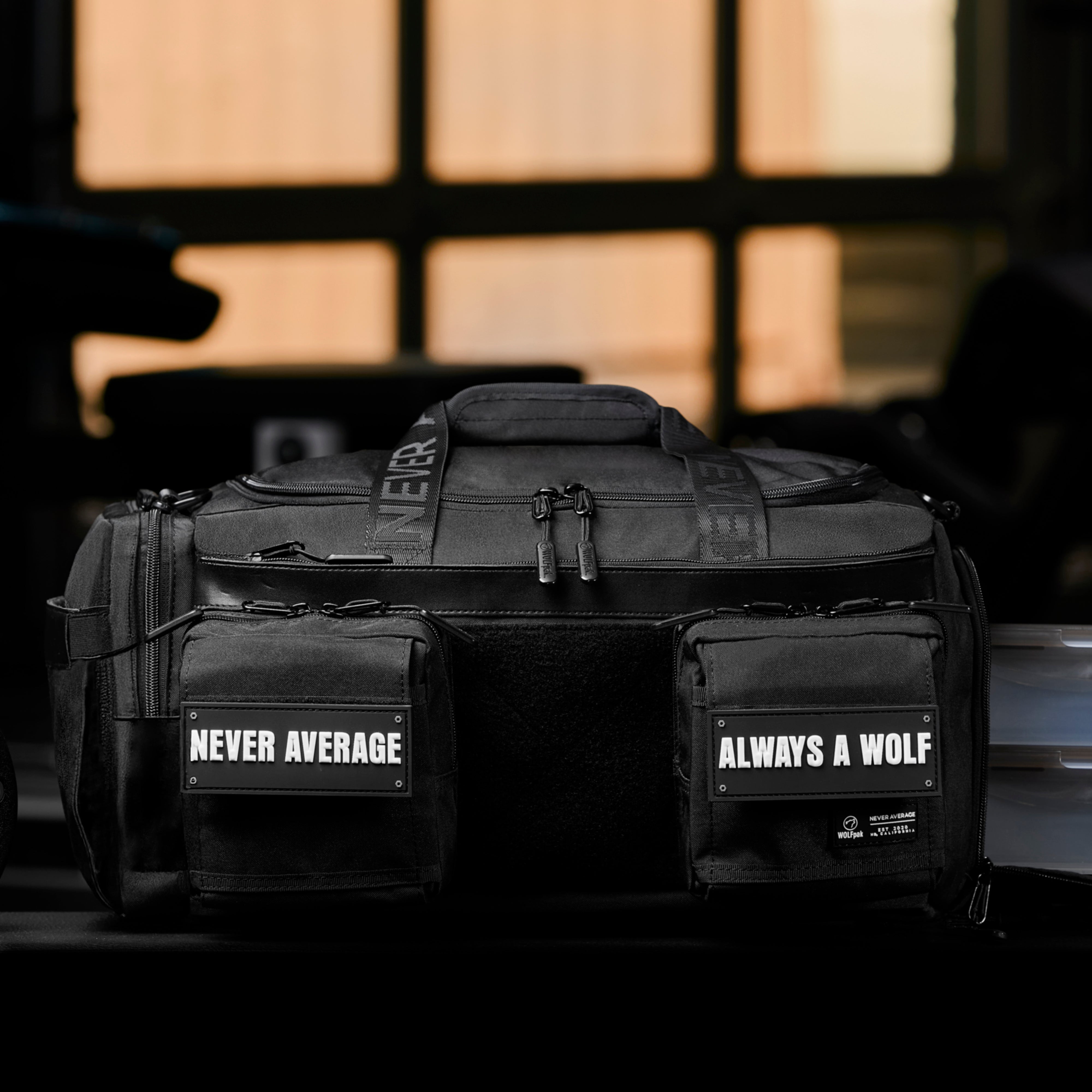 極美品　ディーゼル ボストンバッグ RAVE DUFFLE 40L 40L Alpha Black Meal Management Duffle Bag