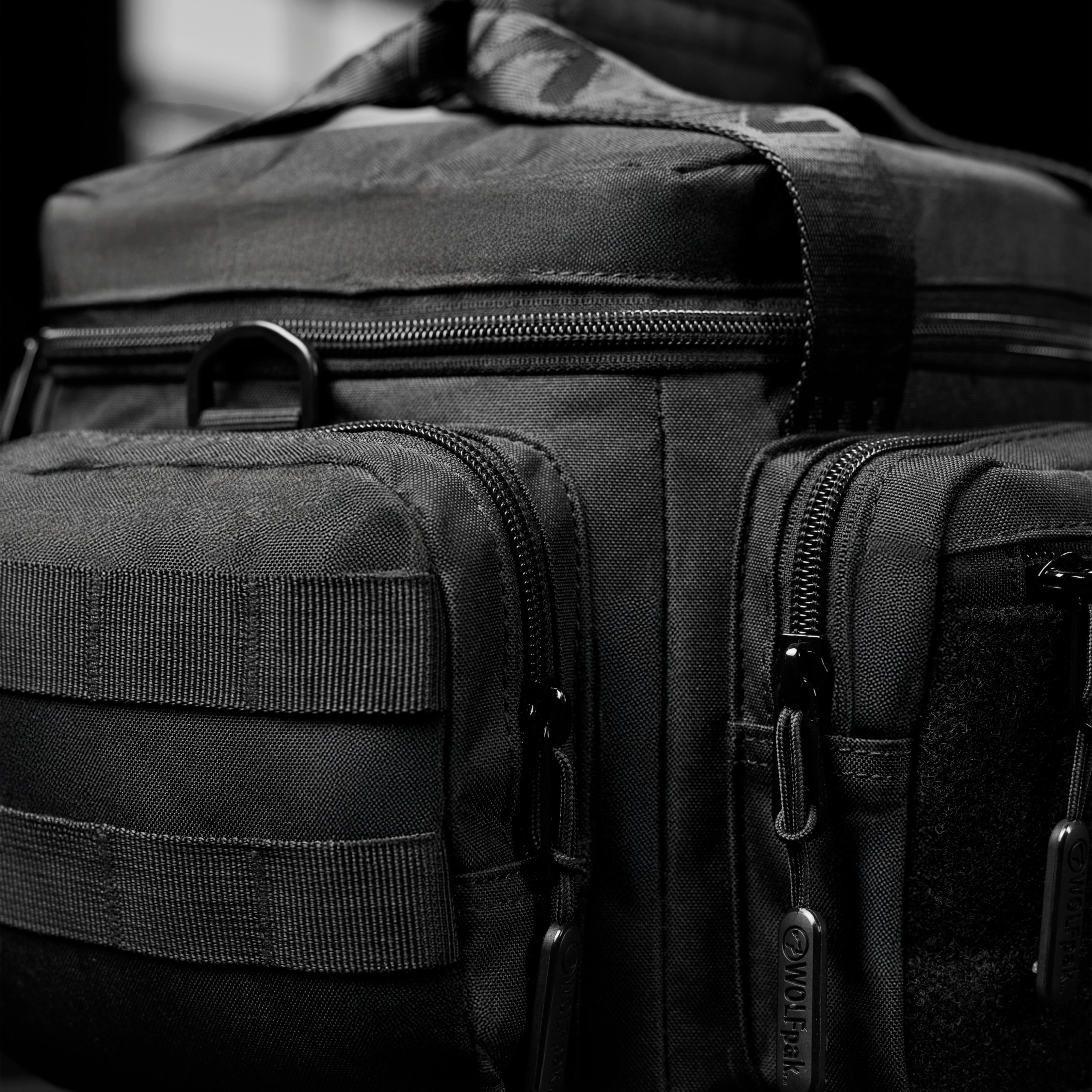 9L Alpha Black Mini Tactical Lunch Box